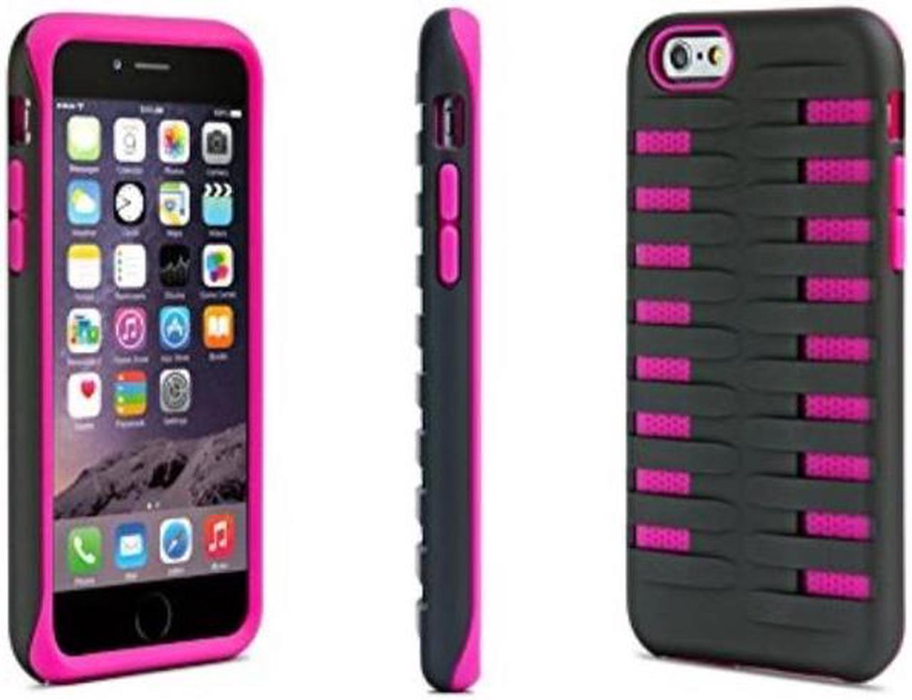 Alt view image 3 of 5 - URGE Basics Black/Pink Cobra iPhone 6 Case UG-IP6SHOC-BPNK