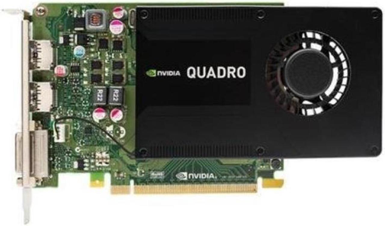 PNY NVIDIA Quadro K2200 4GB GDDR5 DVI/2DisplayPorts PCI-Express Video Card VCQK2200-PB