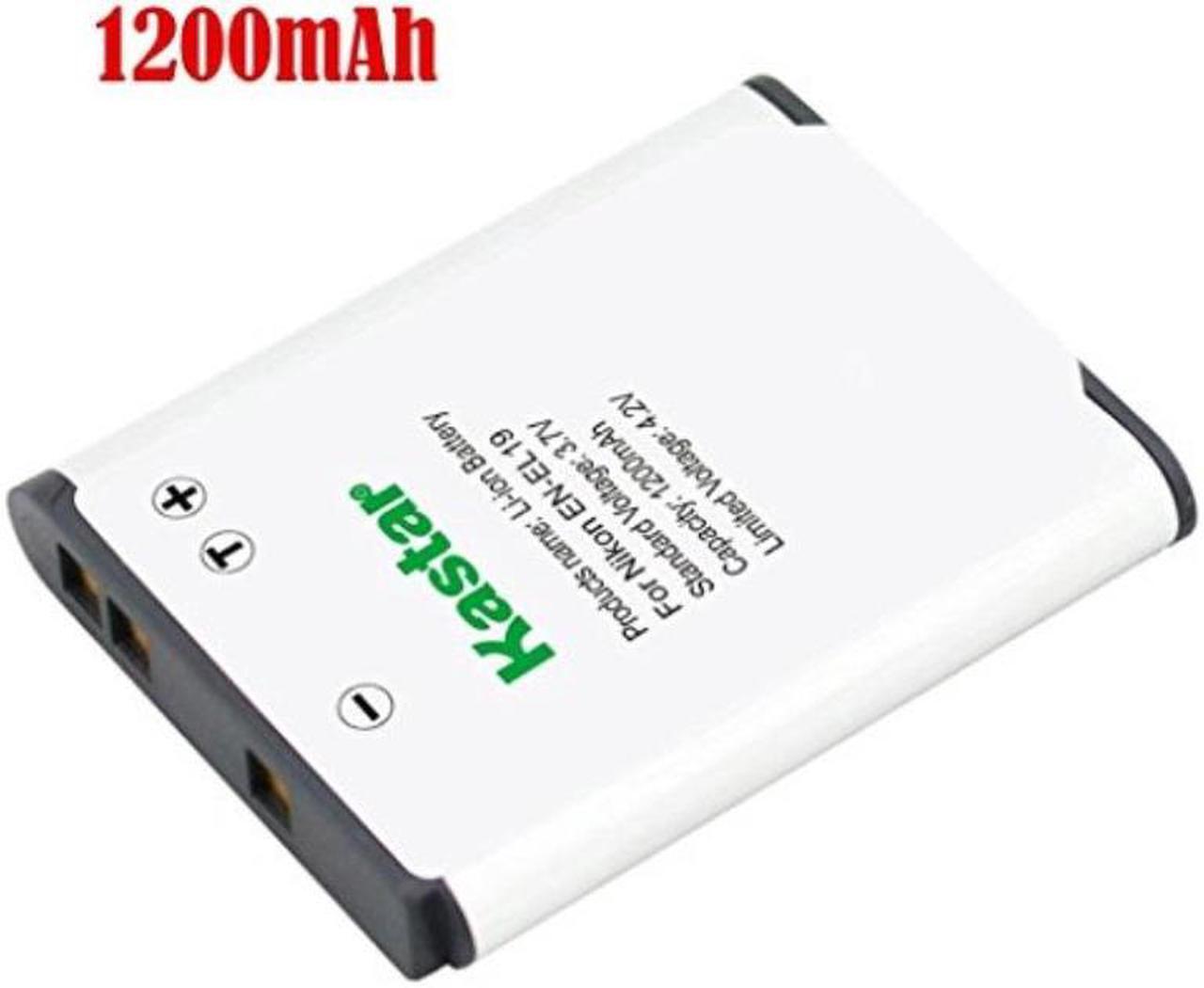 Main image of Kastar EN-EL19 Rechargeable Li-Ion Battery For Nikon Coolpix S7000 S3700 S6800 S3600 S5300 S6500 S6900 S33 S3100 S2900 S2800 S32 S3300 S3500 S5200 S4300 S4100 Cameras
