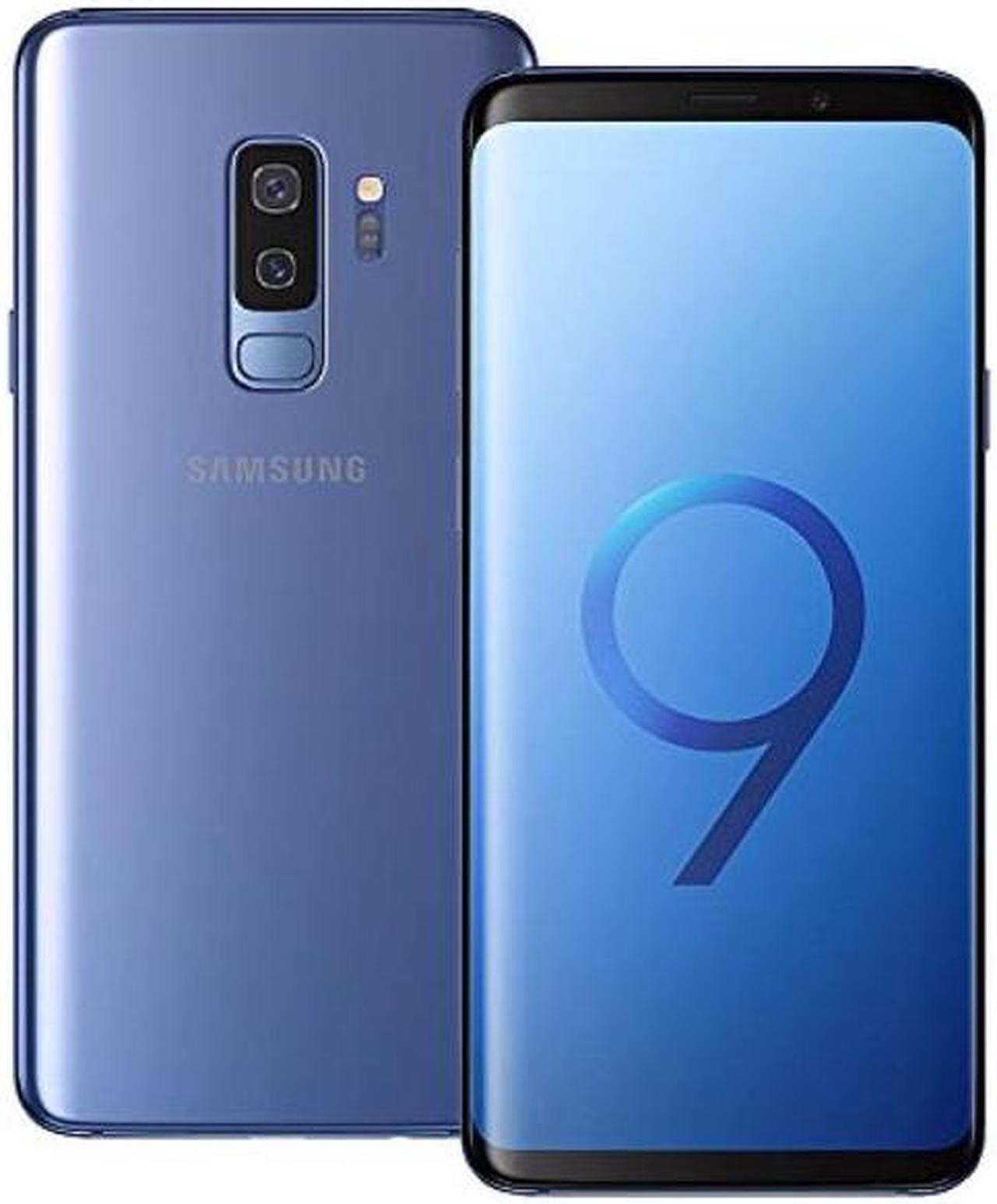 Main image of Samsung Galaxy S9+ Plus (6.2", Single SIM) 128GB SM-G965F/ds Factory Unlocked 4G Dual SIM Smart Phone (coral blue) - International Model