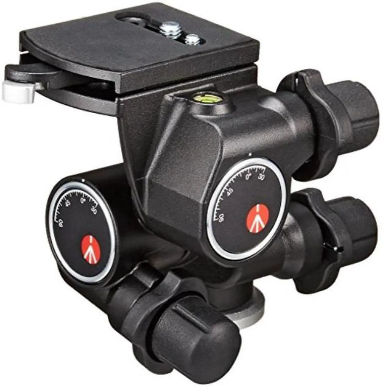 Alt view image 10 of 20 - Manfrotto 410 Junior Geared Head w/RC4 Plate 410