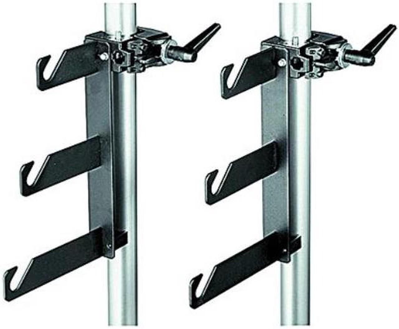 Main image of Manfrotto 044 B/P Clamps-2 Holder Hooks 045 Mounted on 2 Superclamps 035