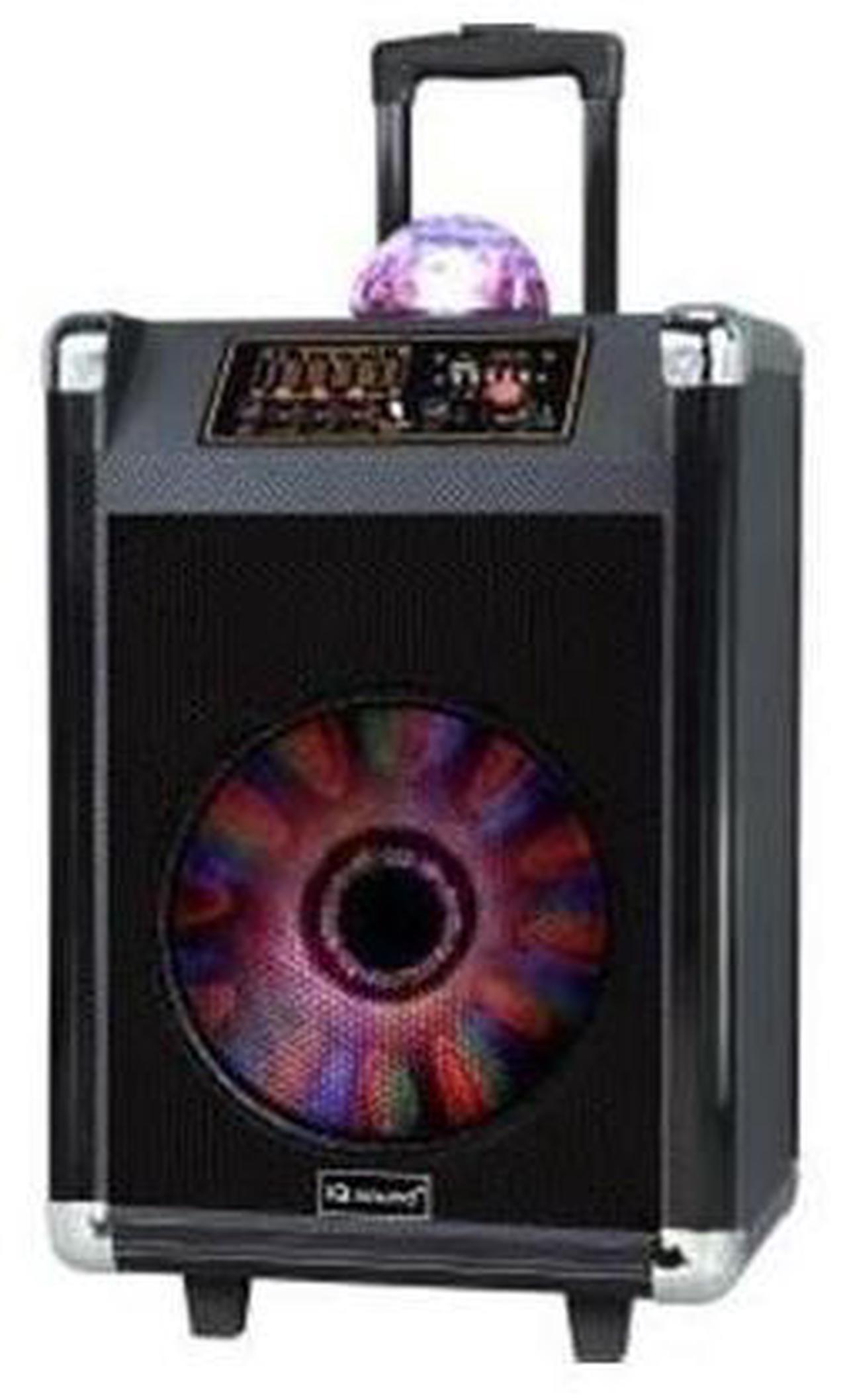 Alt view image 4 of 8 - Supersonic - IQ-3612DJBTBLK - Supersonic Speaker System - 30 W RMS - Wireless Speaker(s) - Portable - Battery
