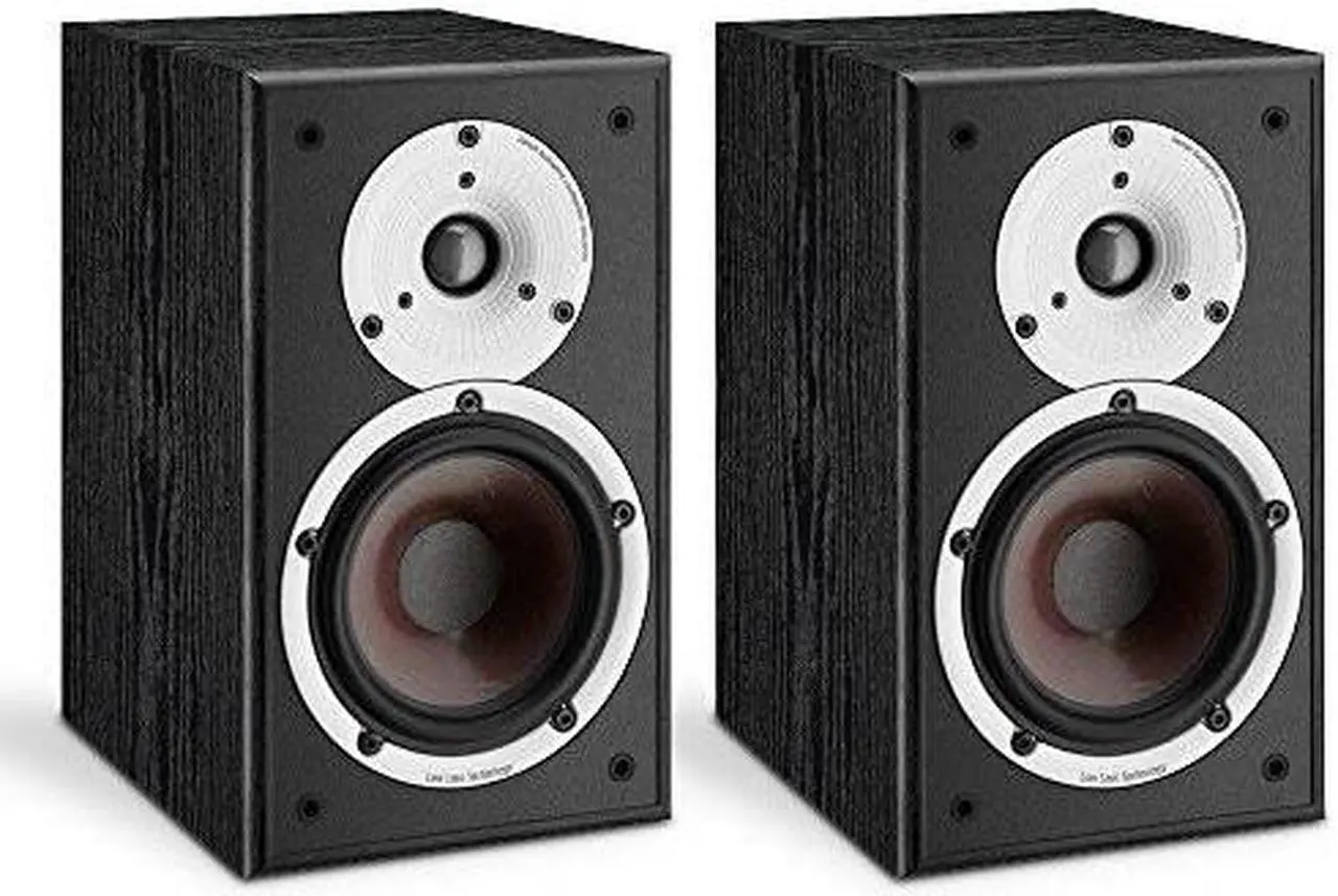 Main image of dali spektor 2 bookshelf speakers in black ash pair