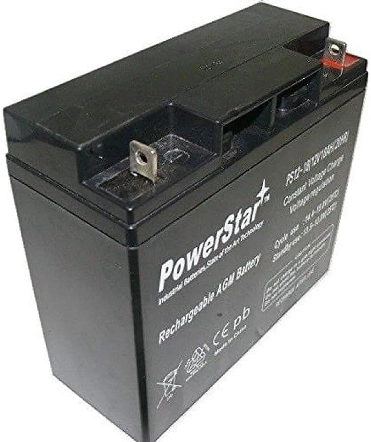 Alt view image 4 of 5 - Sealed AGM for Generac, Briggs & Stratton, CPE Auto, Ridgid Generators 12V 18AH