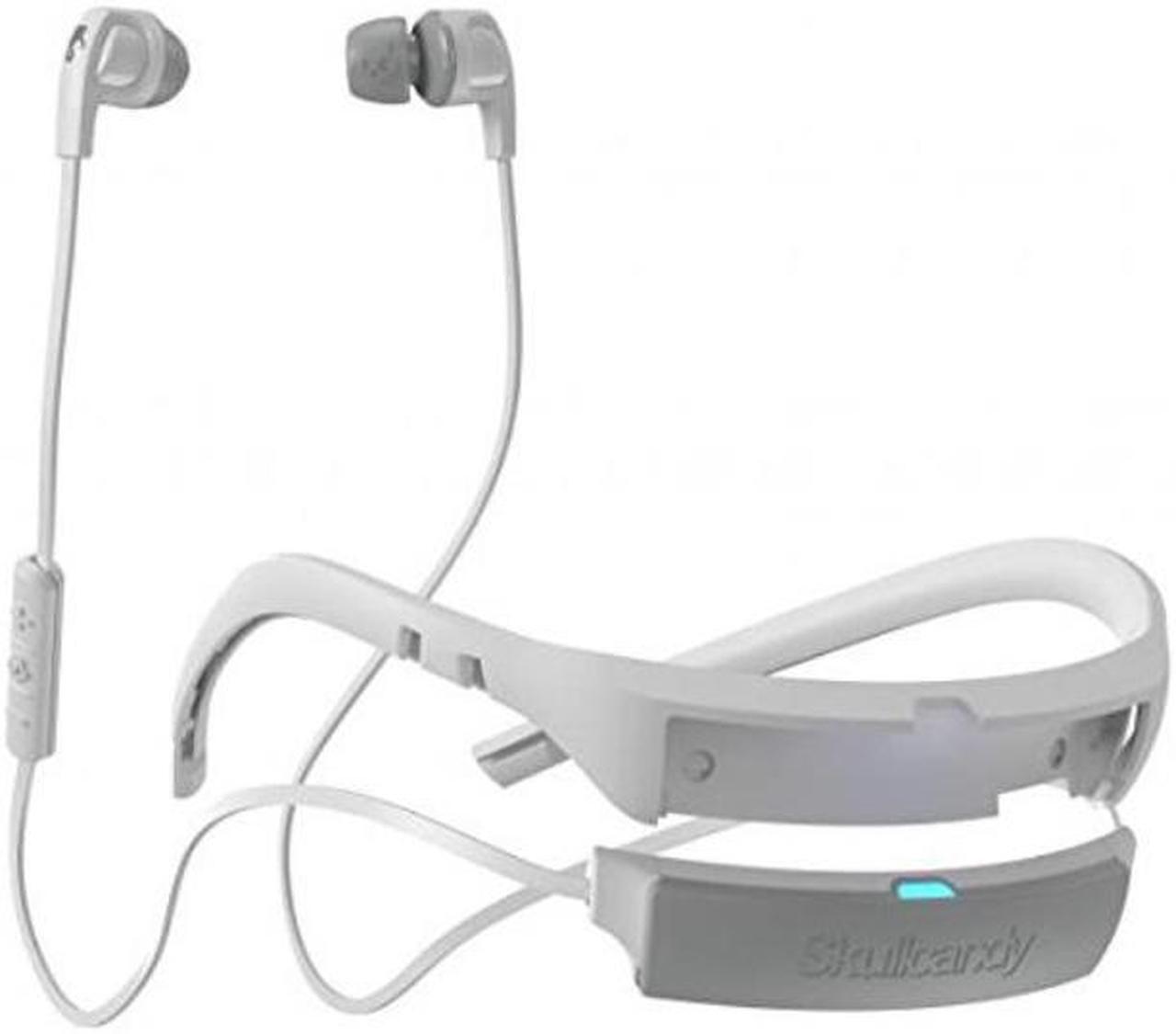 Alt view image 9 of 15 - Skullcandy Smokin' Buds 2 Wireless White/Chrome Bluetooth Earbuds (S2PGHW-177)