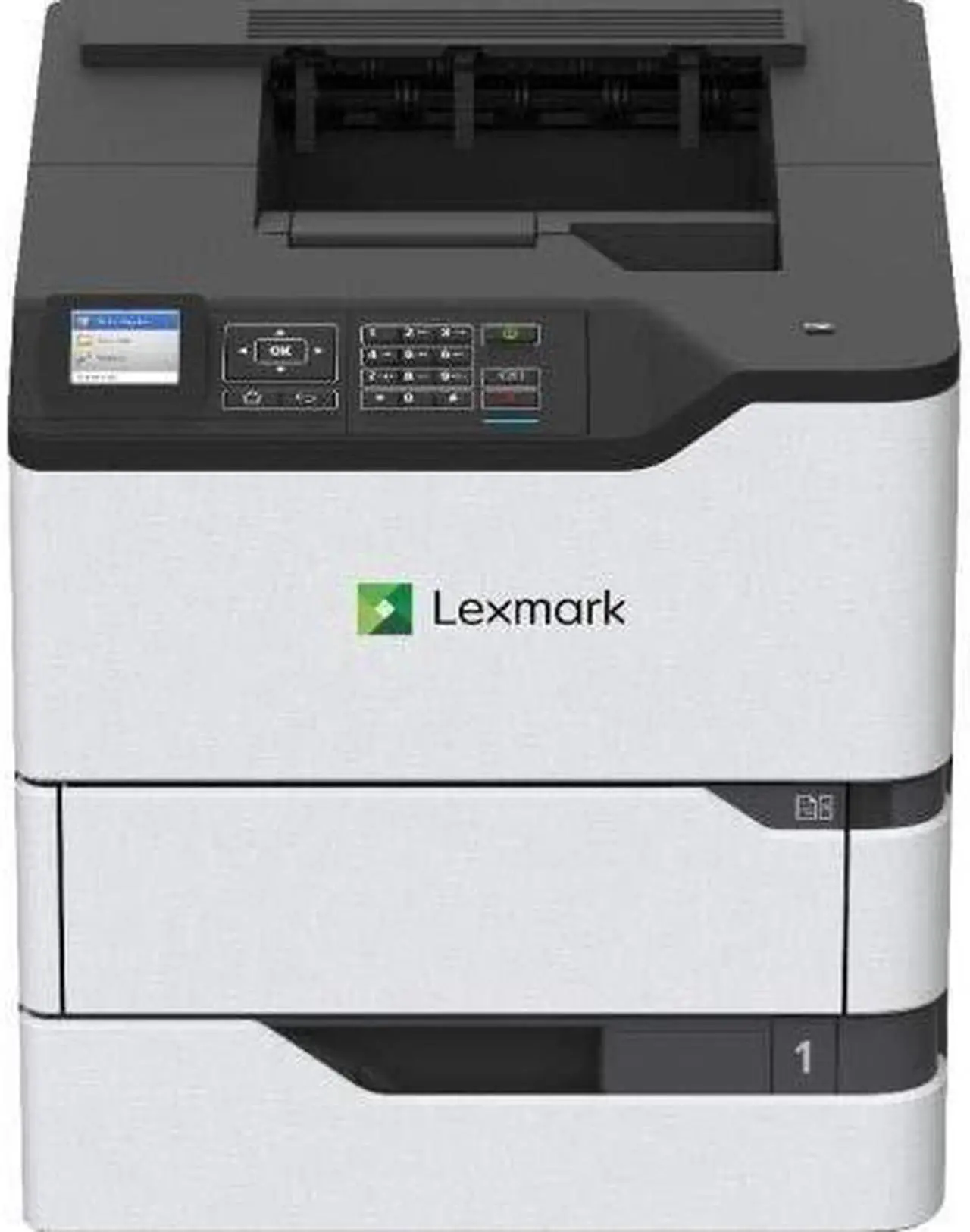 Alt view image 3 of 20 - Lexmark MS725dvn Single Function Monochrome Duplex Laser Printer