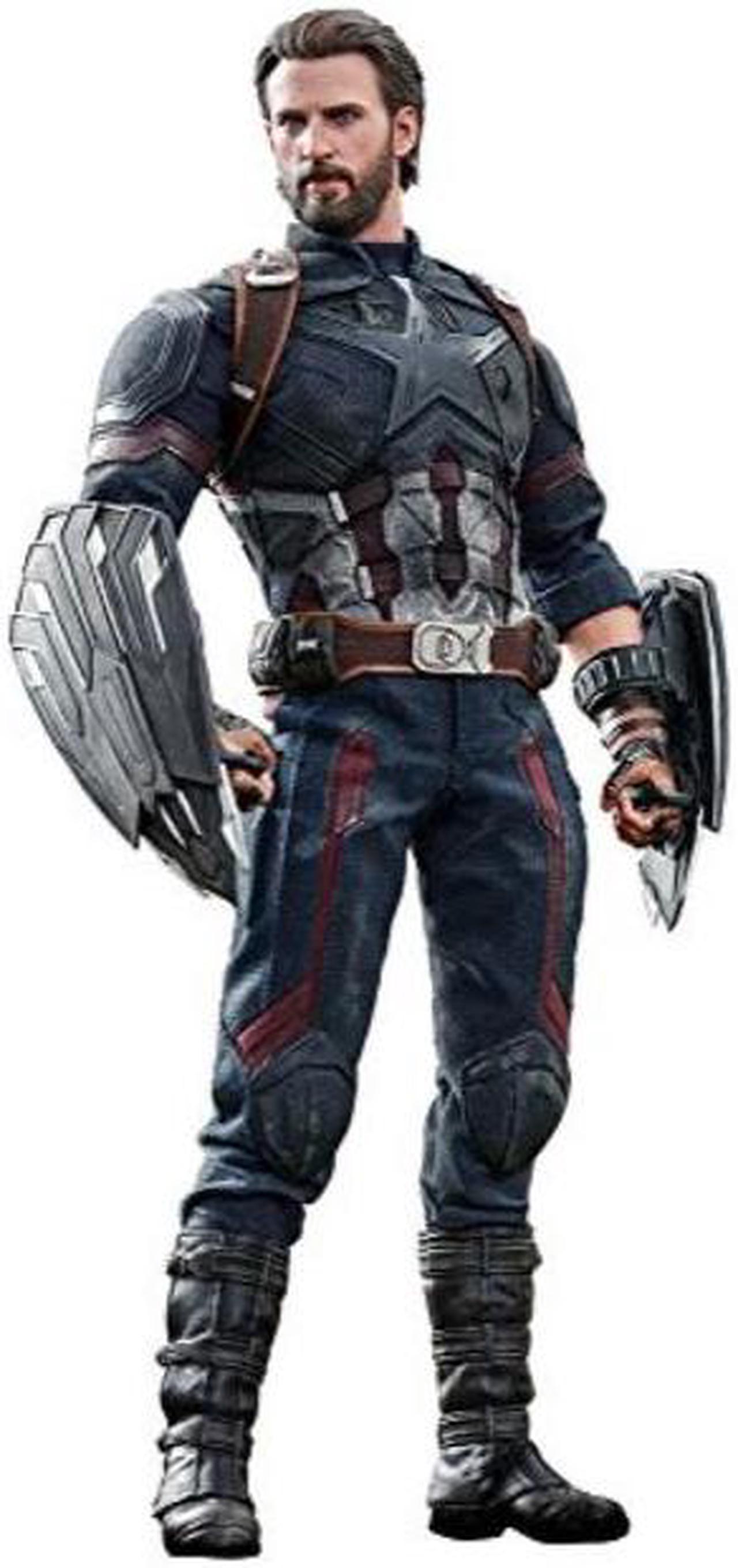 hot toys marvel avengers infinity war captain america 1/6 scale figure