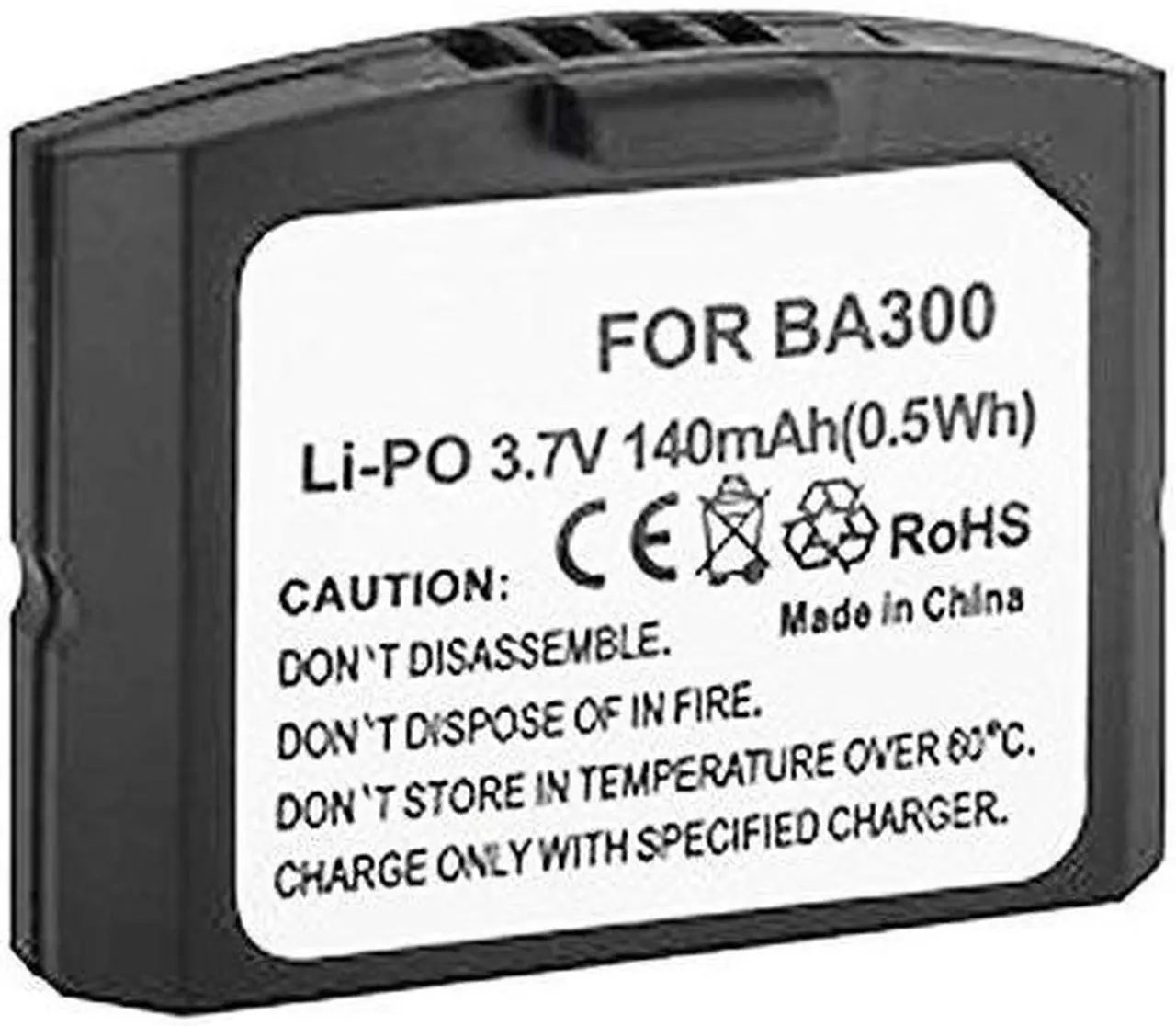 Batteria Sennheiser BA300 per Sennheiser HDI 830 is 410 is 410 TV RI 410 RI 830 RI 830 S RI 900 RR 4200 RS 4200 RS 4200 TV Set 830 Set 830 S Set TV 830 Set 840 S. Set 840 TV 900