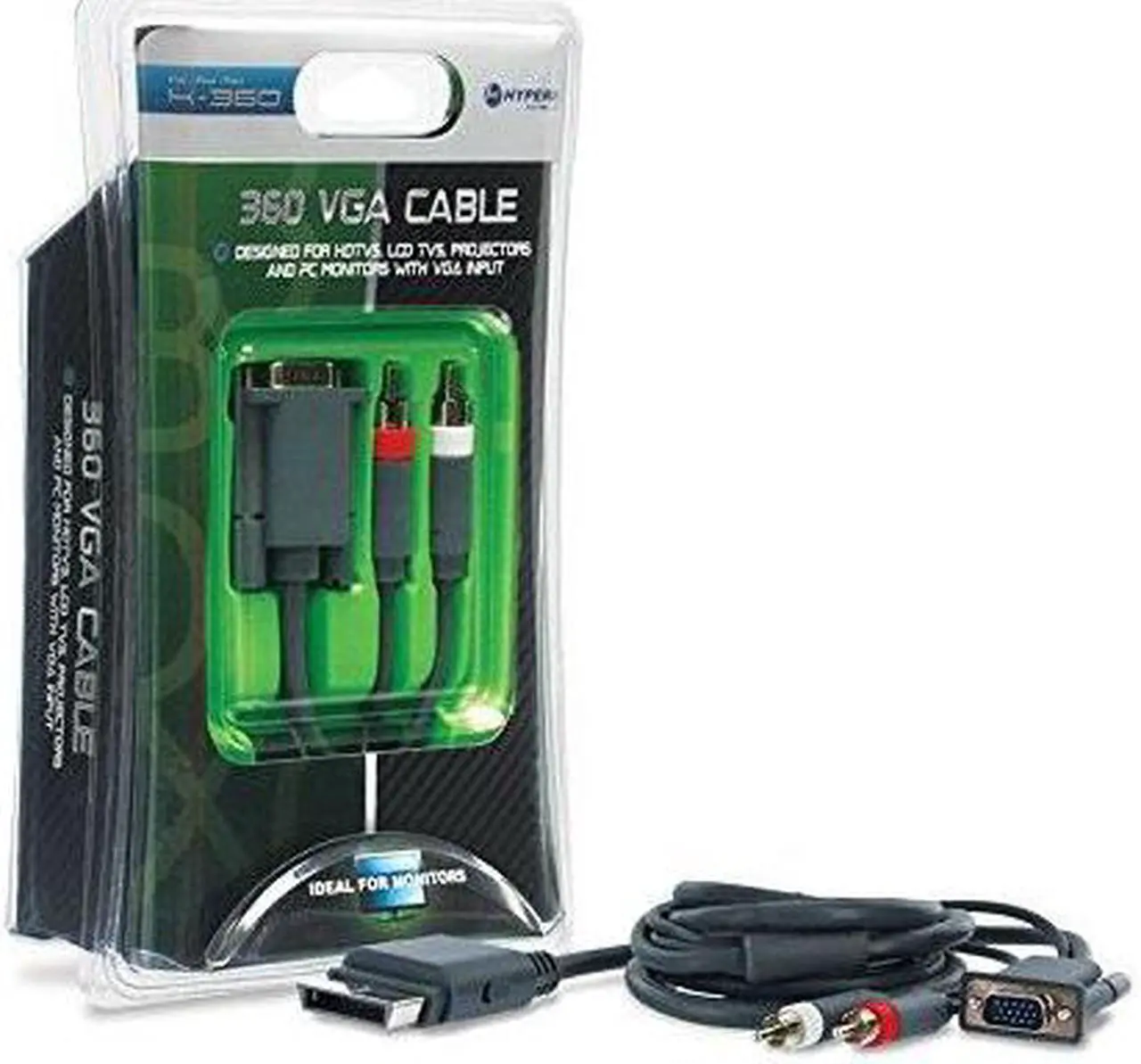 Alt view image 4 of 5 - Xbox 360 VGA Cable Hyperkin