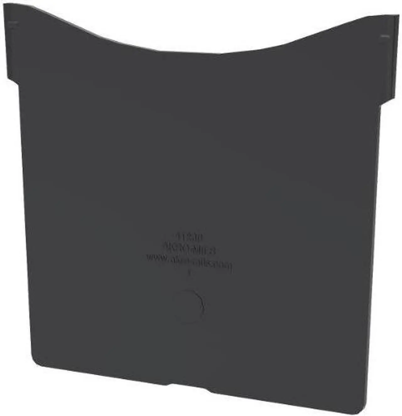 Alt view image 2 of 6 - AKRO-MILS 41230 Plastic Divider, Black, 4 11/16 in L, 4 5/16 in H, 6 PK