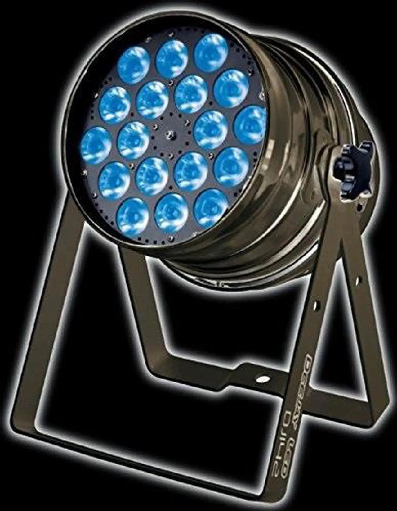 Main image of idance dj142black 125 watt led par can with dmx control