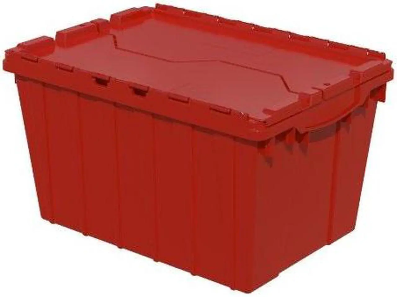 Alt view image 3 of 7 - AKRO-MILS 39120RED Attached Lid Container, 12 gal, 21 1/2 in L, 15 1/4 in W, 12