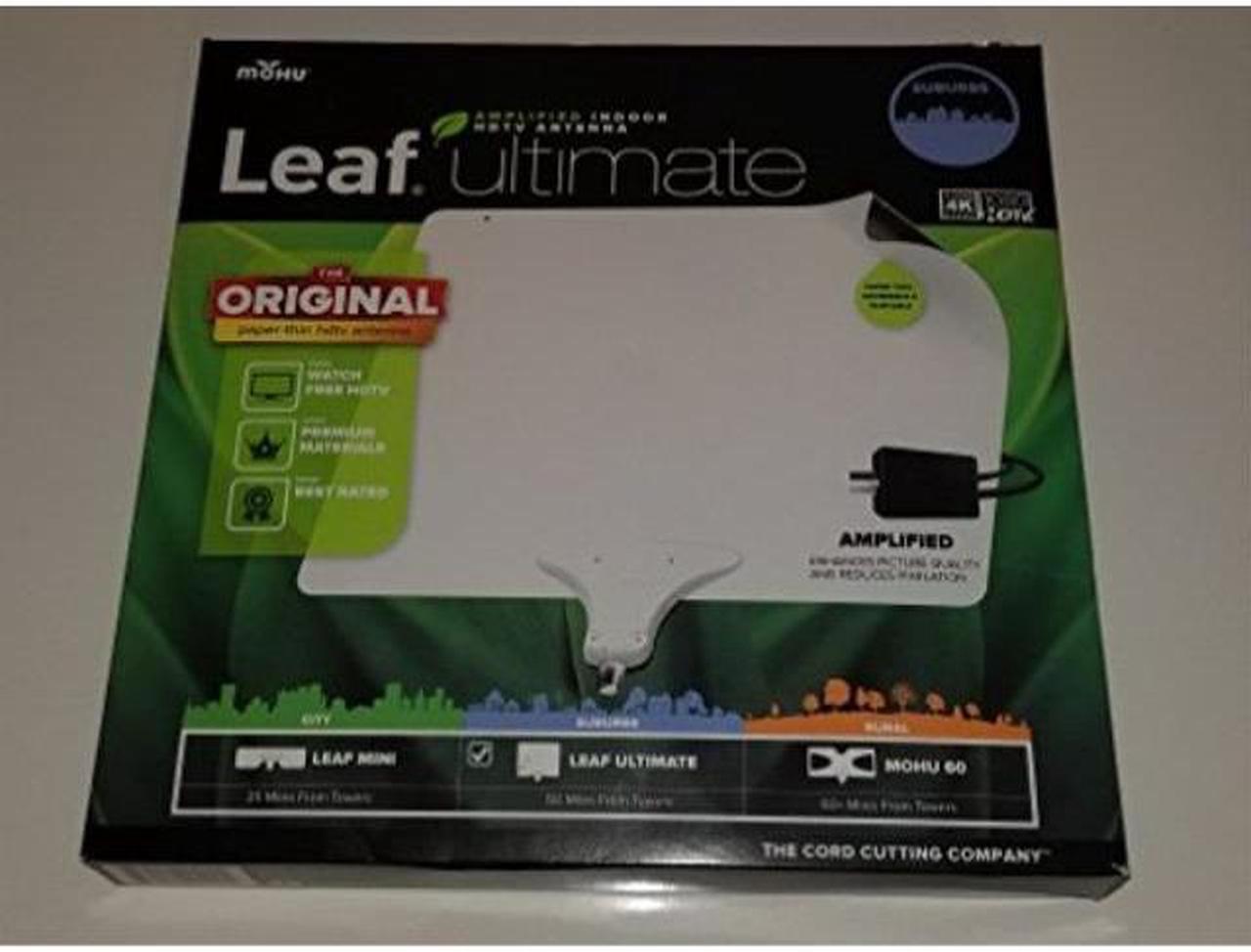 Alt view image 6 of 11 - Mohu MH-004002 Leaf Ultimate Amplified Indoor HDTV Antenna