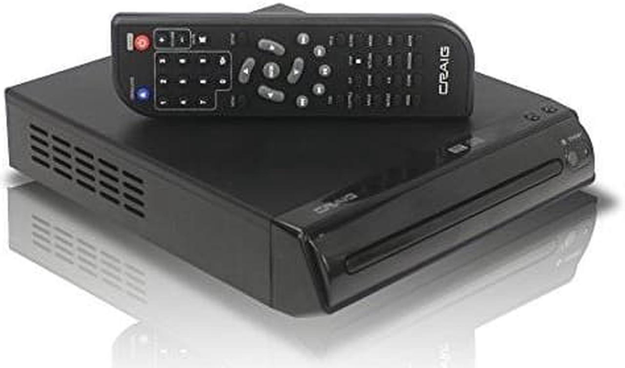 Alt view image 6 of 17 - CRAIG CVD401A Compact HDMI DVD Player with Remote in Black