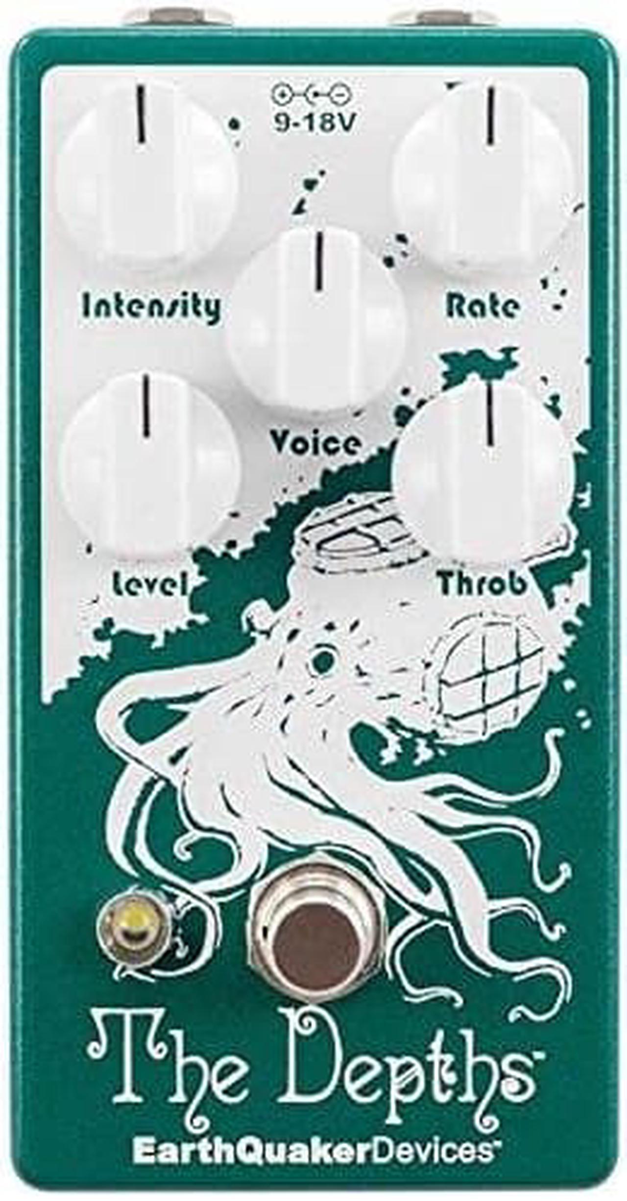 Alt view image 7 of 19 - EarthQuaker Devices The Depths V2 Optical Vibe Effects Pedal