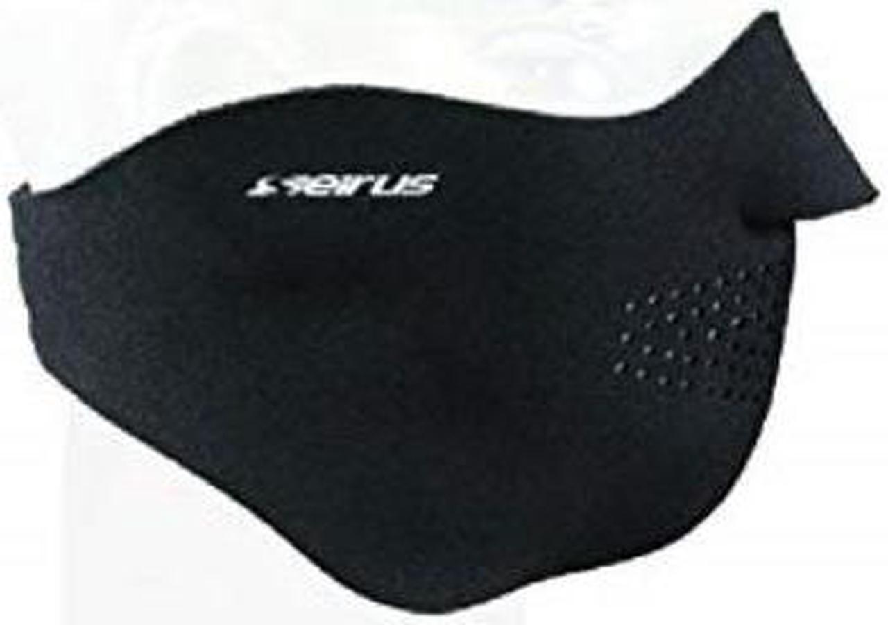 seirus innovation 6810 neofleece comfort masque  winter cold weather face protection, black, xlarge