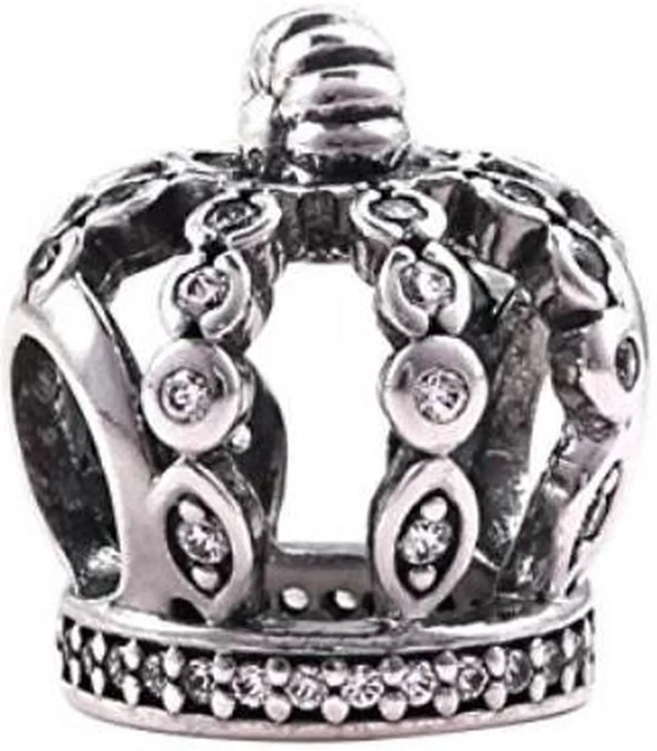 Alt view image 6 of 6 - Pandora Fairytale Crown Charm - 792058CZ - OEM