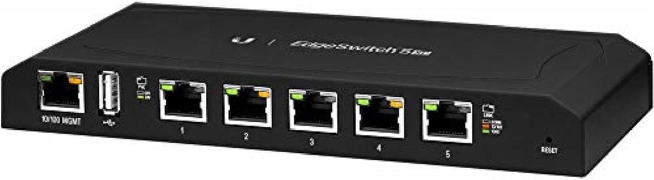 Alt view image 9 of 20 - Ubiquiti EdgeSwitch XP 5 Gigabit 24V PoE Ethernet Switch - ES-5XP