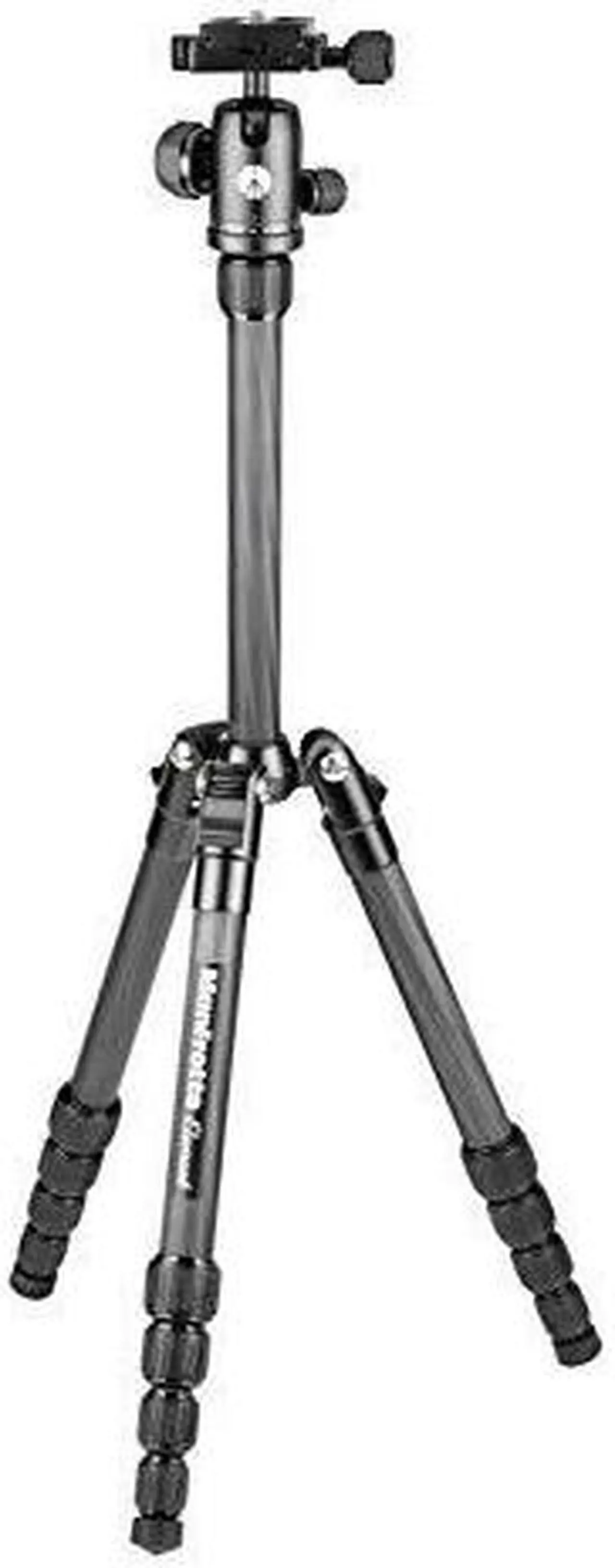 Alt view image 8 of 11 - Manfrotto Element Traveller Small 5-Section Carbon Fiber Tripod with Ball Head