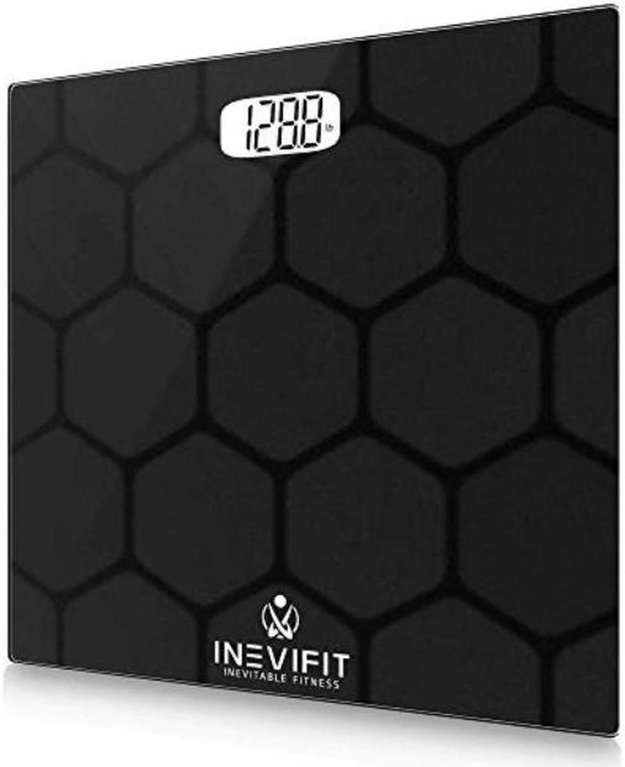 Alt view image 7 of 7 - INEVIFIT Bathroom Scale, Highly Accurate Digital Body Weight Scale Up to 400lbs. Includes 5-Year Warranty