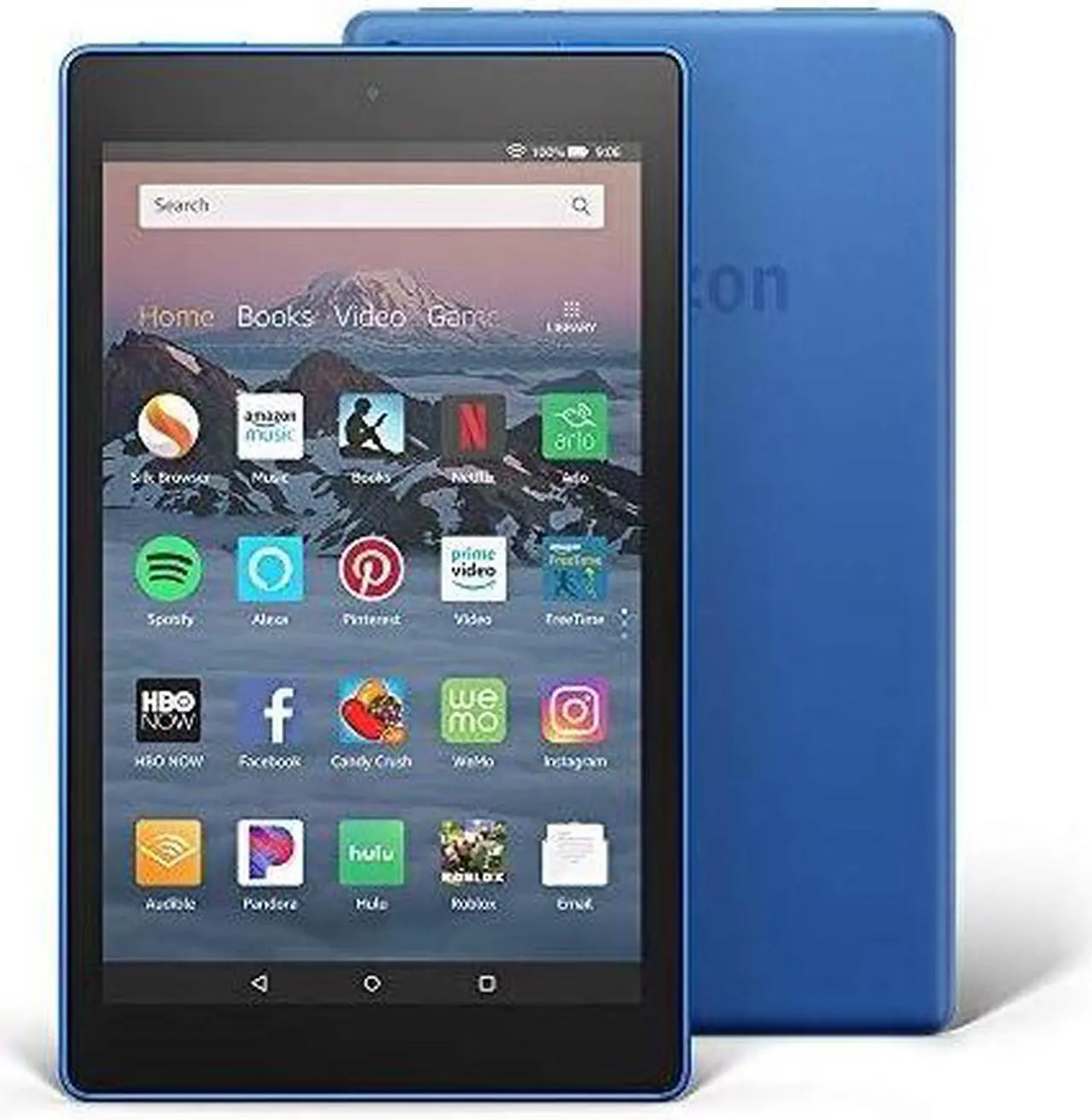 Alt view image 13 of 20 - Amazon Fire HD 8 Tablet 16GB 8" HD Display with Alexa, Blue