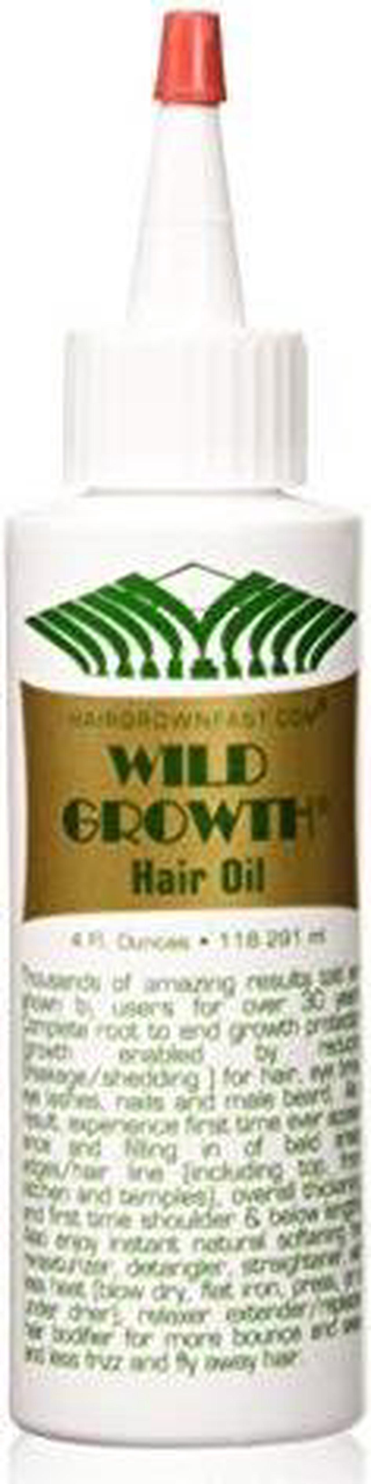 wild growth hair oil 4oz "pack of 2"