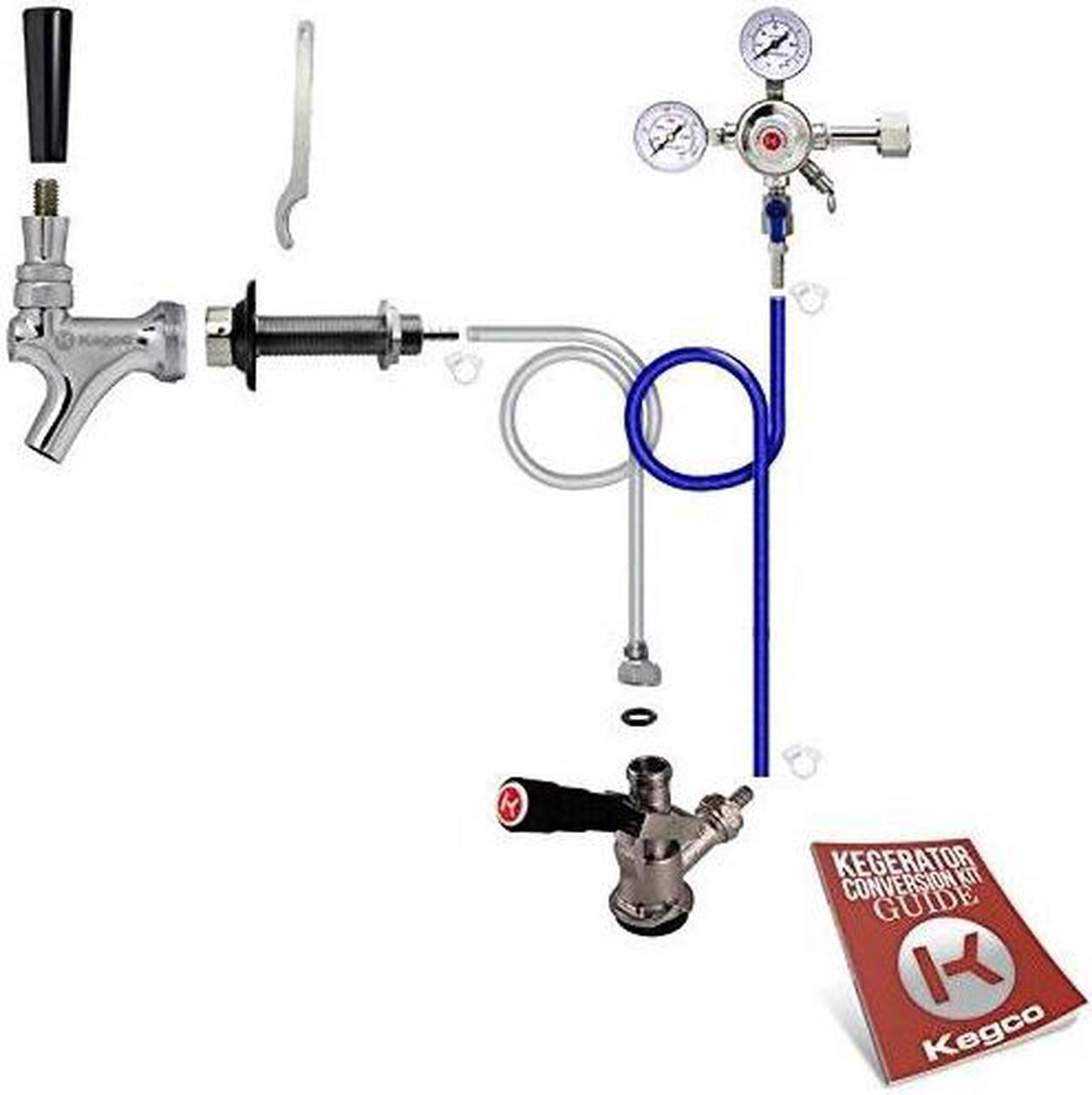 kegco standard kegerator refrigerator conversion kit no tank  ebscknt