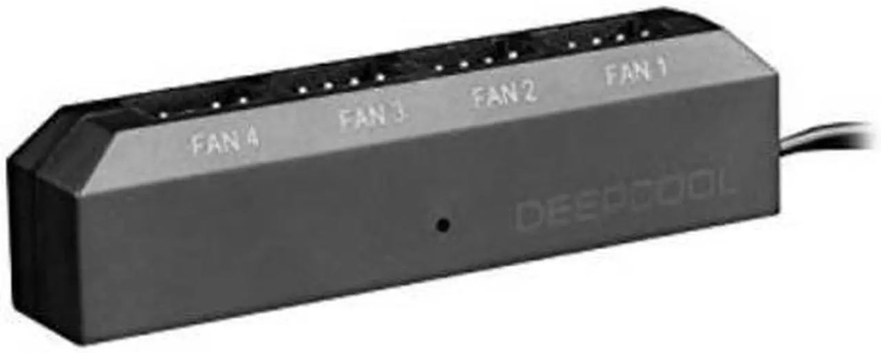 Alt view image 7 of 8 - DEEPCOOL FH-04 PWM Fan Hub, Supports up to 4 Fans (3-pin or 4-pin), Occupying only One 4-pin Motherboard Header (System Fan or CPU Fan)