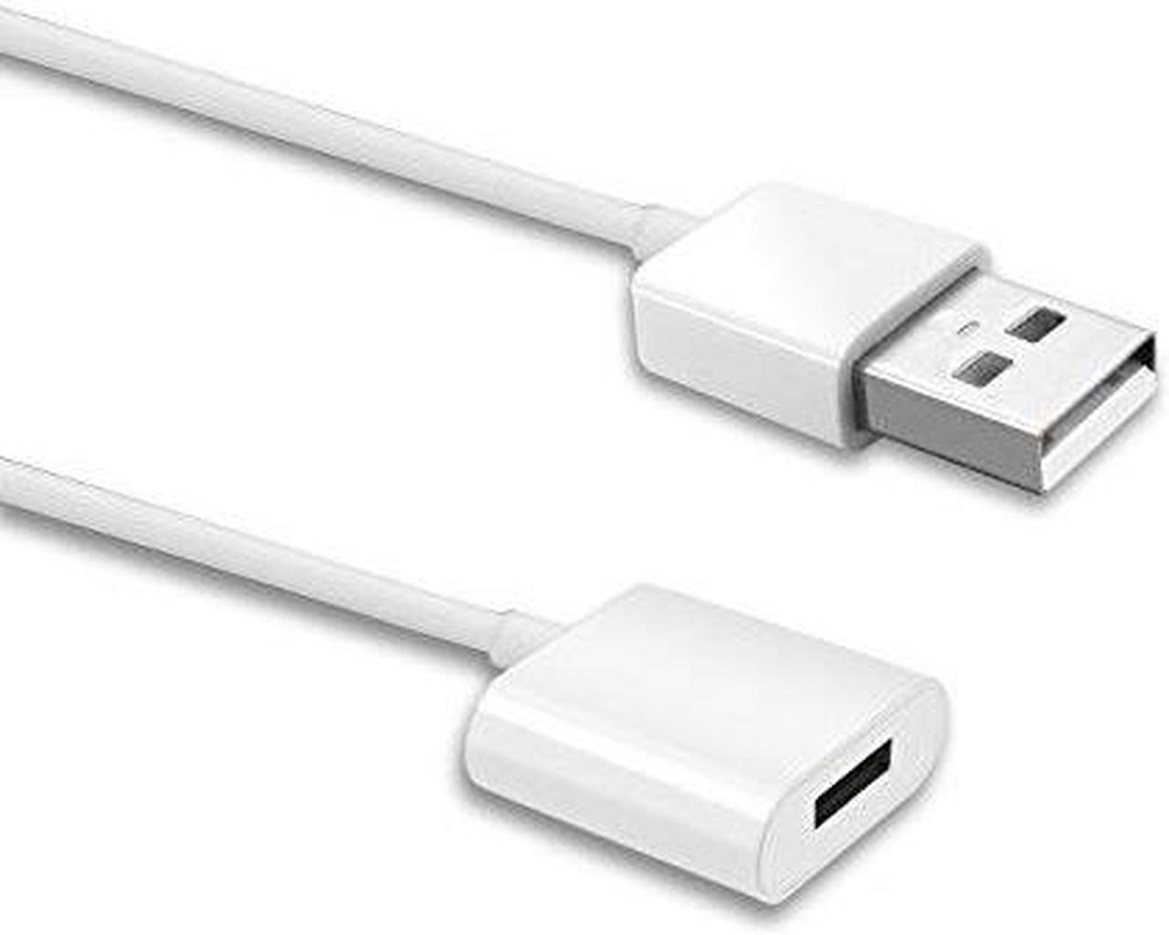 Main image of techmatte charging adapter cable for apple pencil male to female flexible connector 5 feet