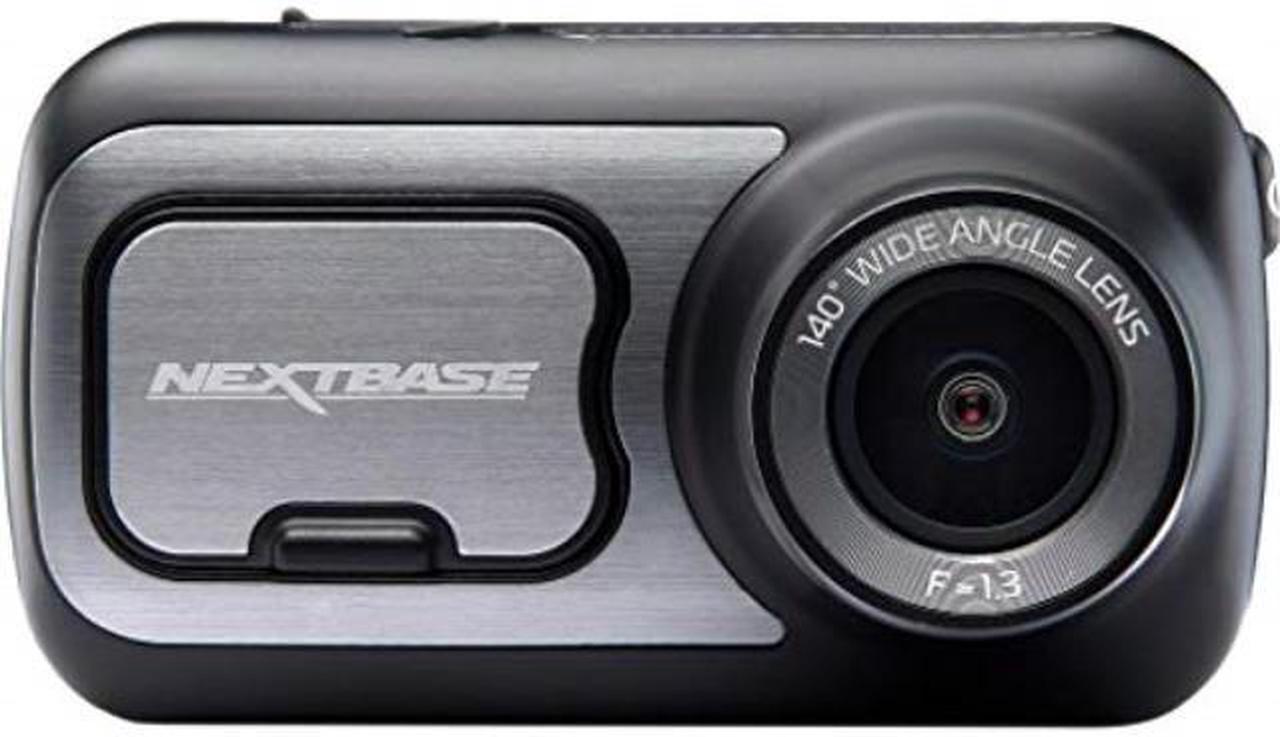 nextbase 422gw dash cam 2.5" hd 1440p touch screen car dashboard camera,  alexa, wifi, gps, emergency sos, wireless, black