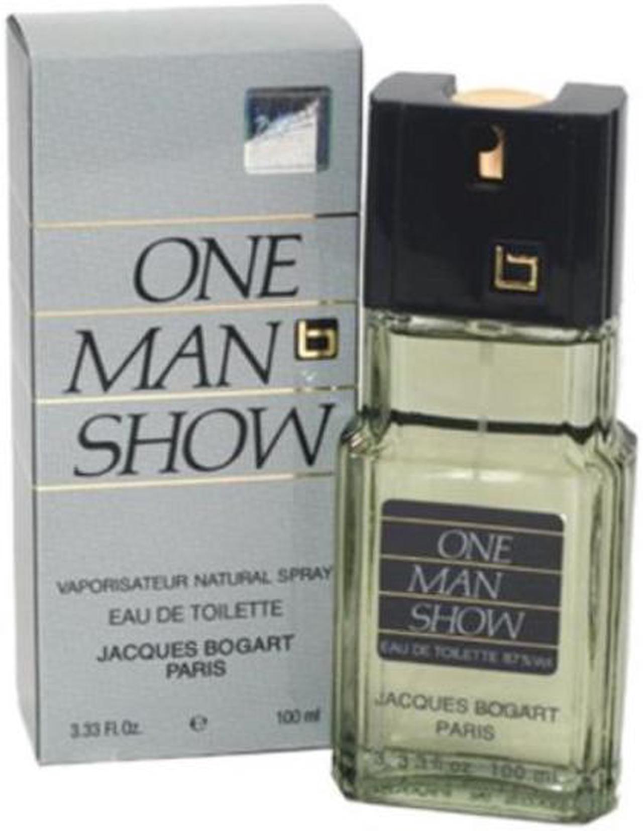 one man show by jacques bogart for men. eau de toilette spray 3.33 oz