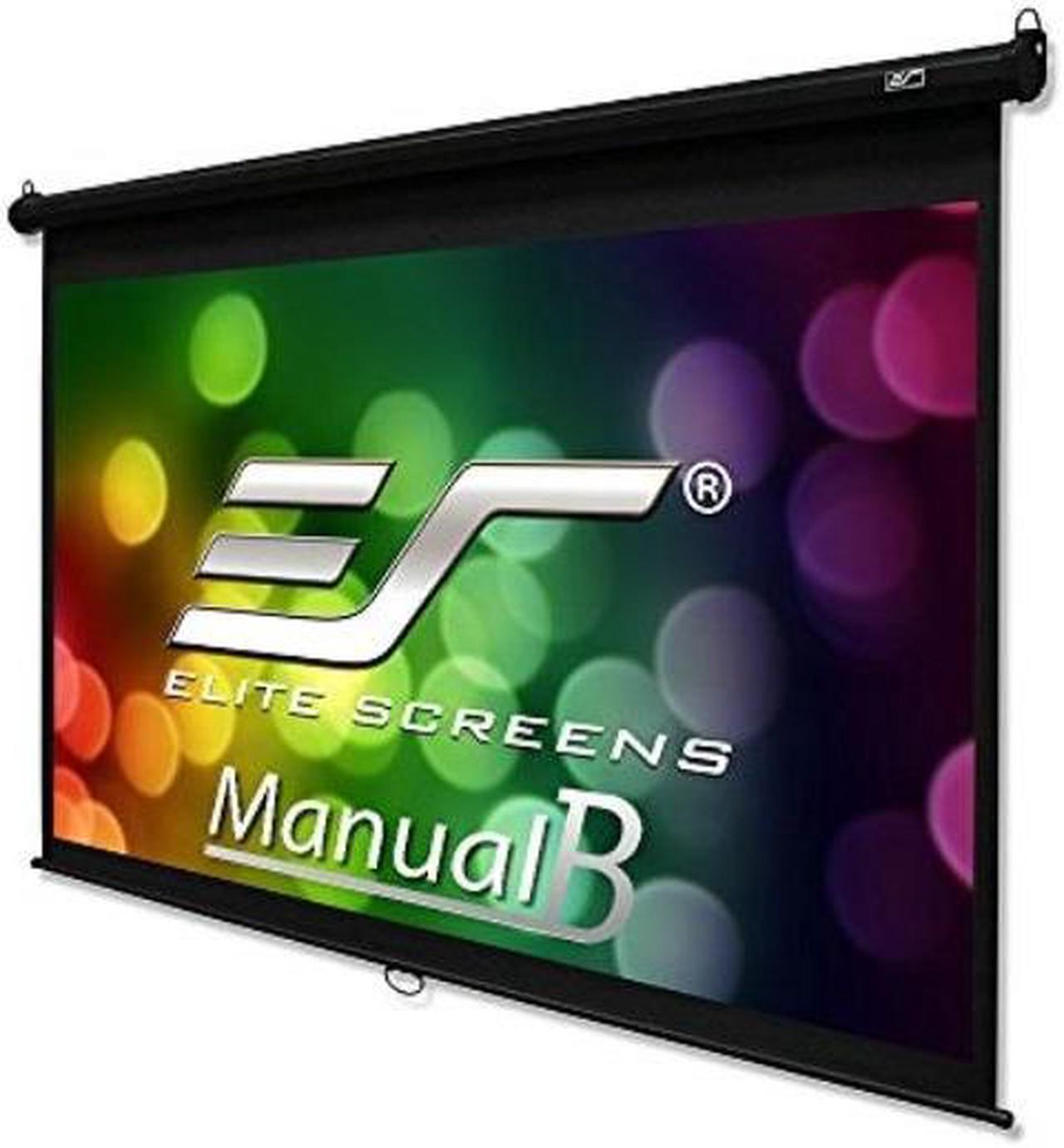 Alt view image 10 of 16 - Elite Screens Manual M120H Manual Projection Screen - 120" - 16:9 - Wall/Ceiling Mount