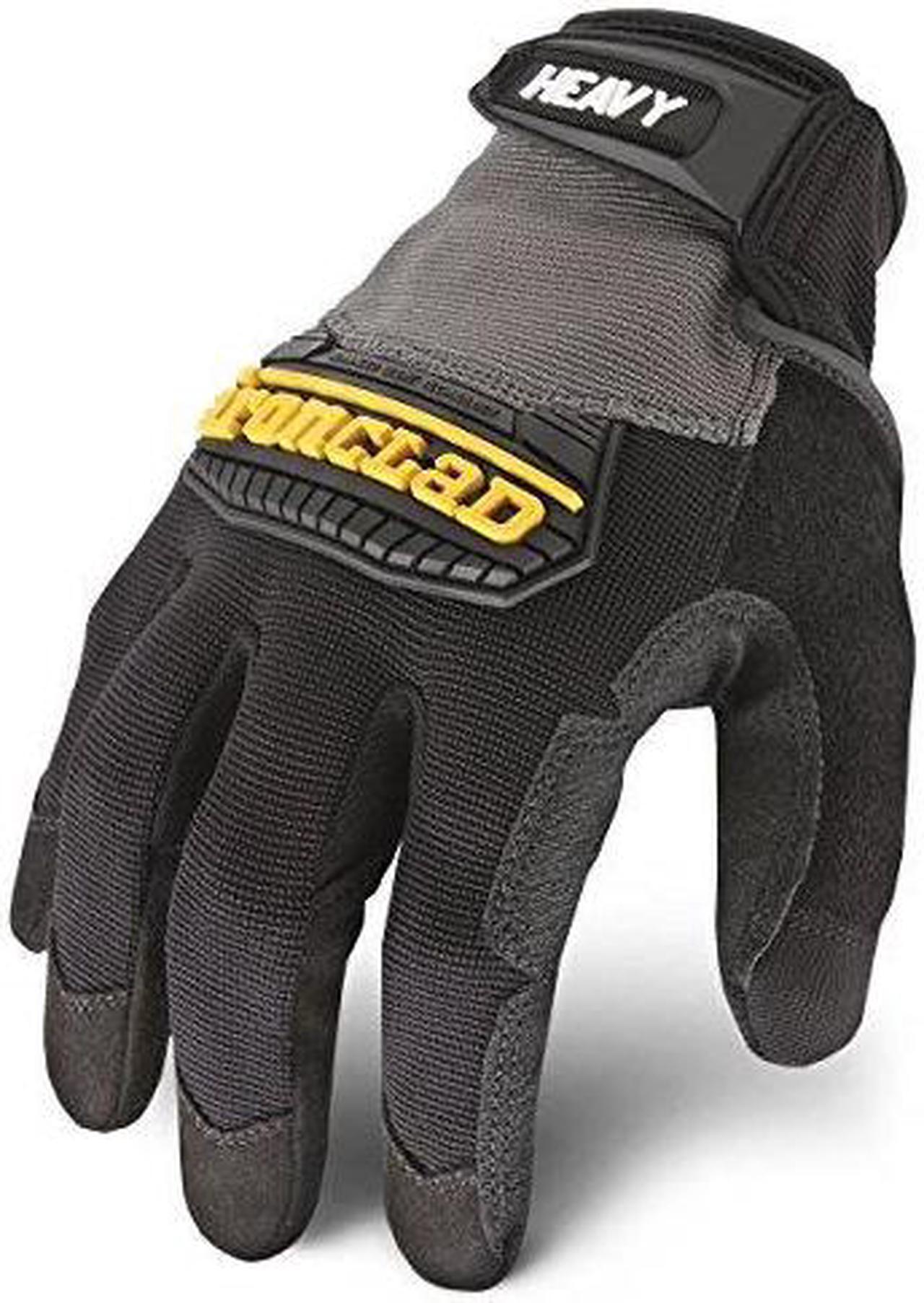 Main image of ironclad heavy utility work gloves hug, high abrasion resistance, performance fit, durable, machine washable, large