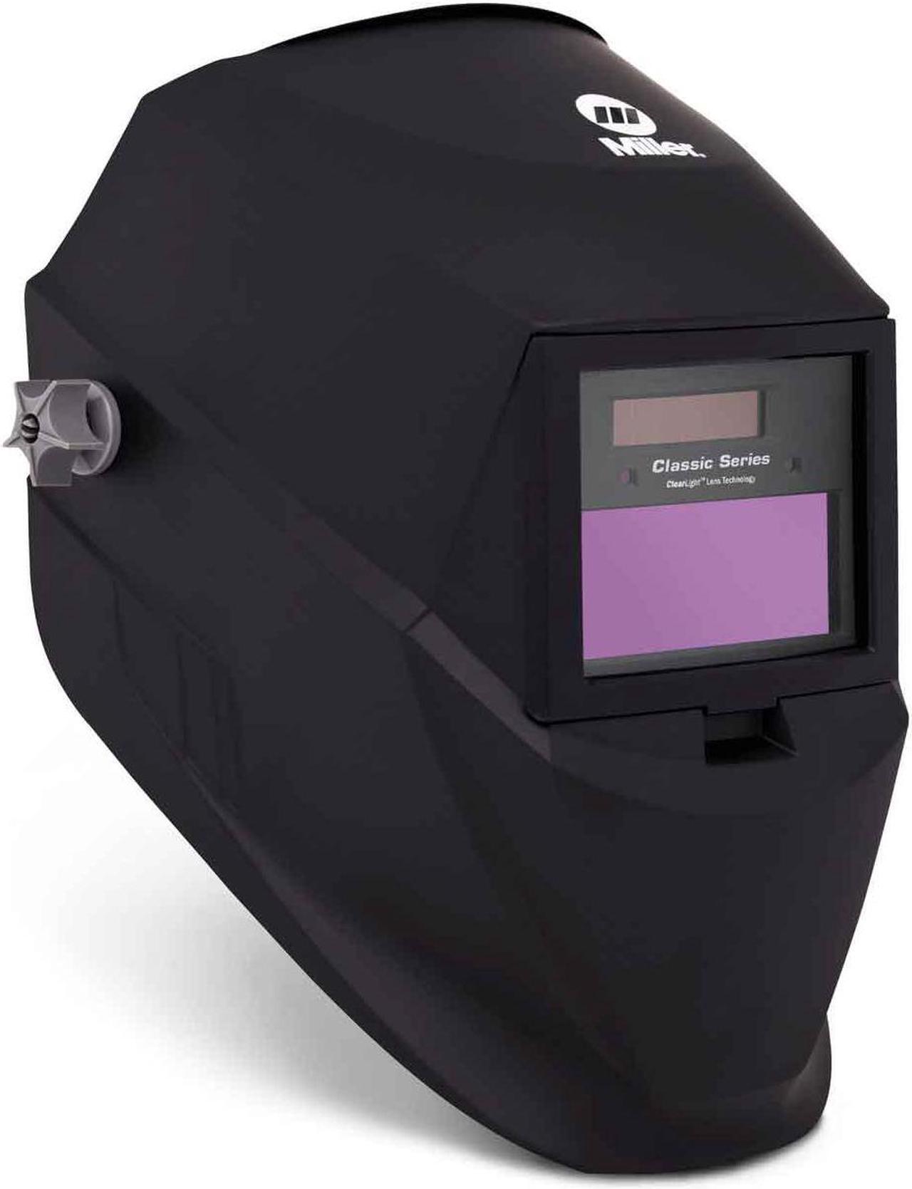 Main image of Miller 287803 Classic Series Auto Darkening Welding Helmet with ClearLight Lens, Black