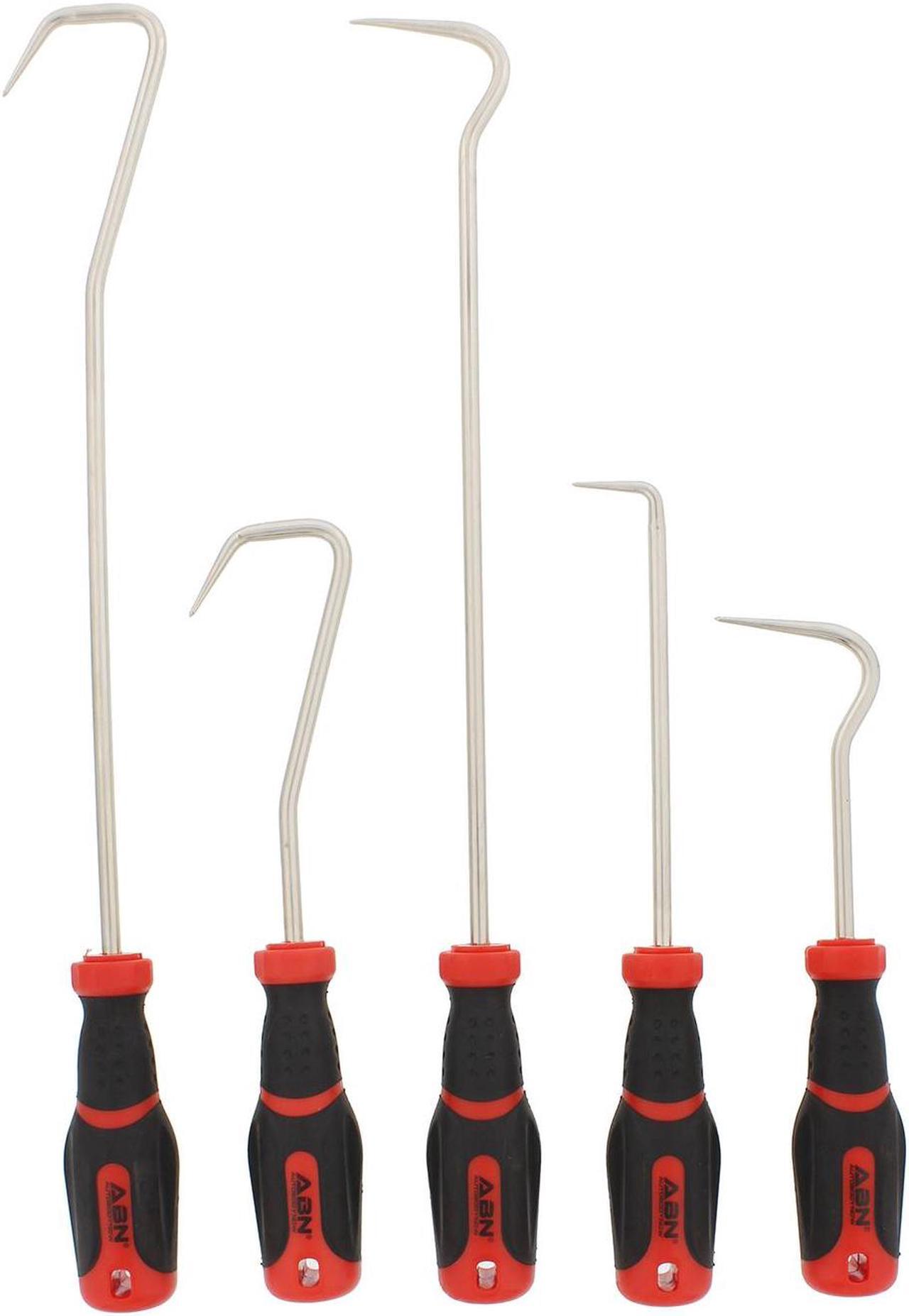 Alt view image 7 of 12 - ABN Hook and Pick 5-Piece Set for Automotive Radiator / Coolant Hose Removal