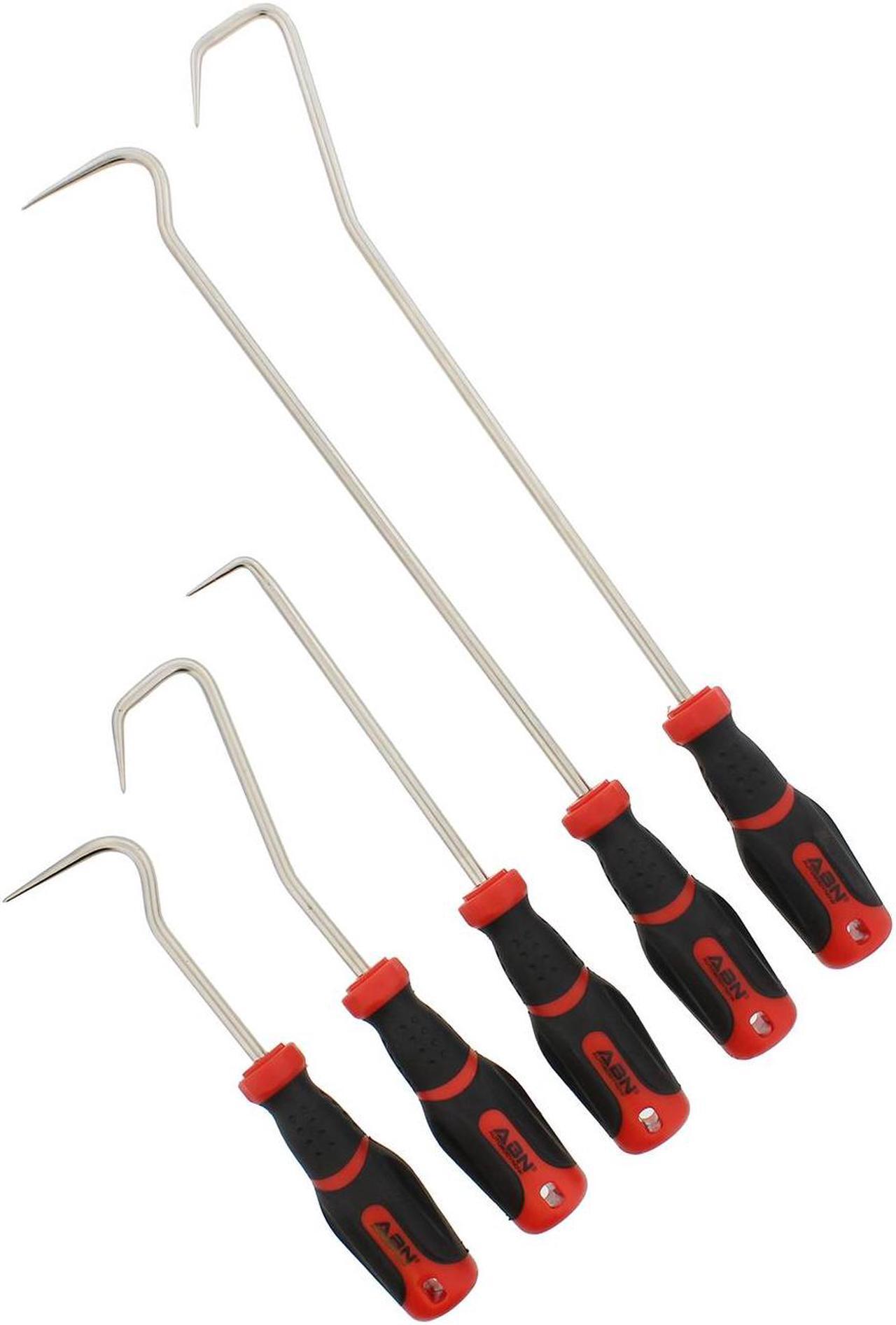 Alt view image 8 of 12 - ABN Hook and Pick 5-Piece Set for Automotive Radiator / Coolant Hose Removal