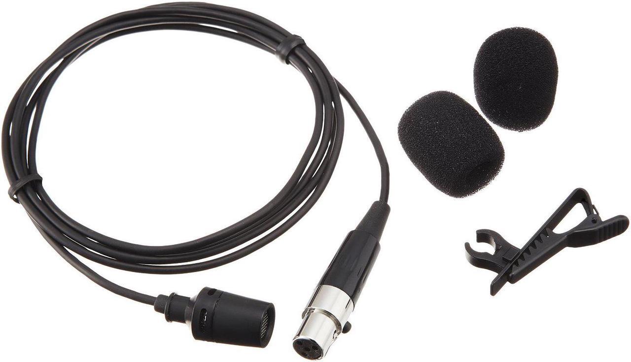 Alt view image 2 of 17 - Shure CVL Centraverse Lavalier Condenser Microphone with Tie Clip #CVL-B/C-TQG