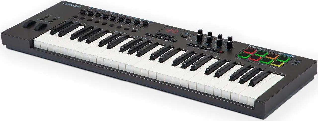 Alt view image 3 of 20 - Nektar Impact LX49 Keyboard Controller