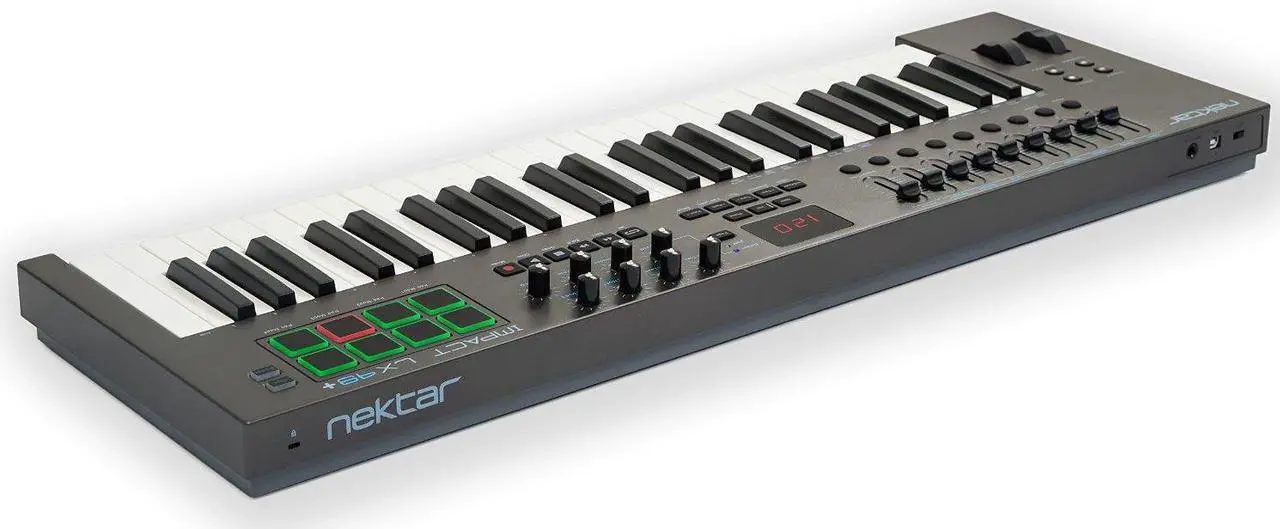 Alt view image 2 of 20 - Nektar Impact LX49 Keyboard Controller