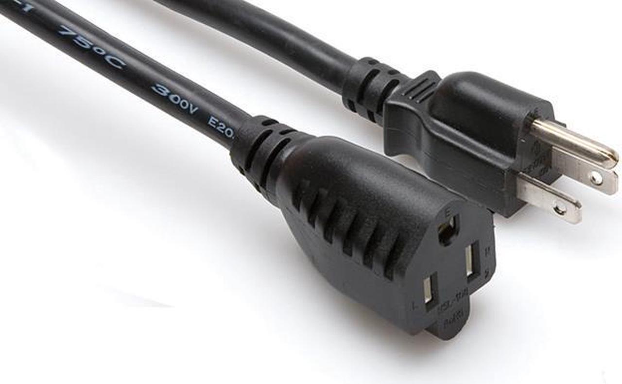 Main image of Hosa PWX-403 Power Ext Nema 5-15r - Nema 5-15p 3ft