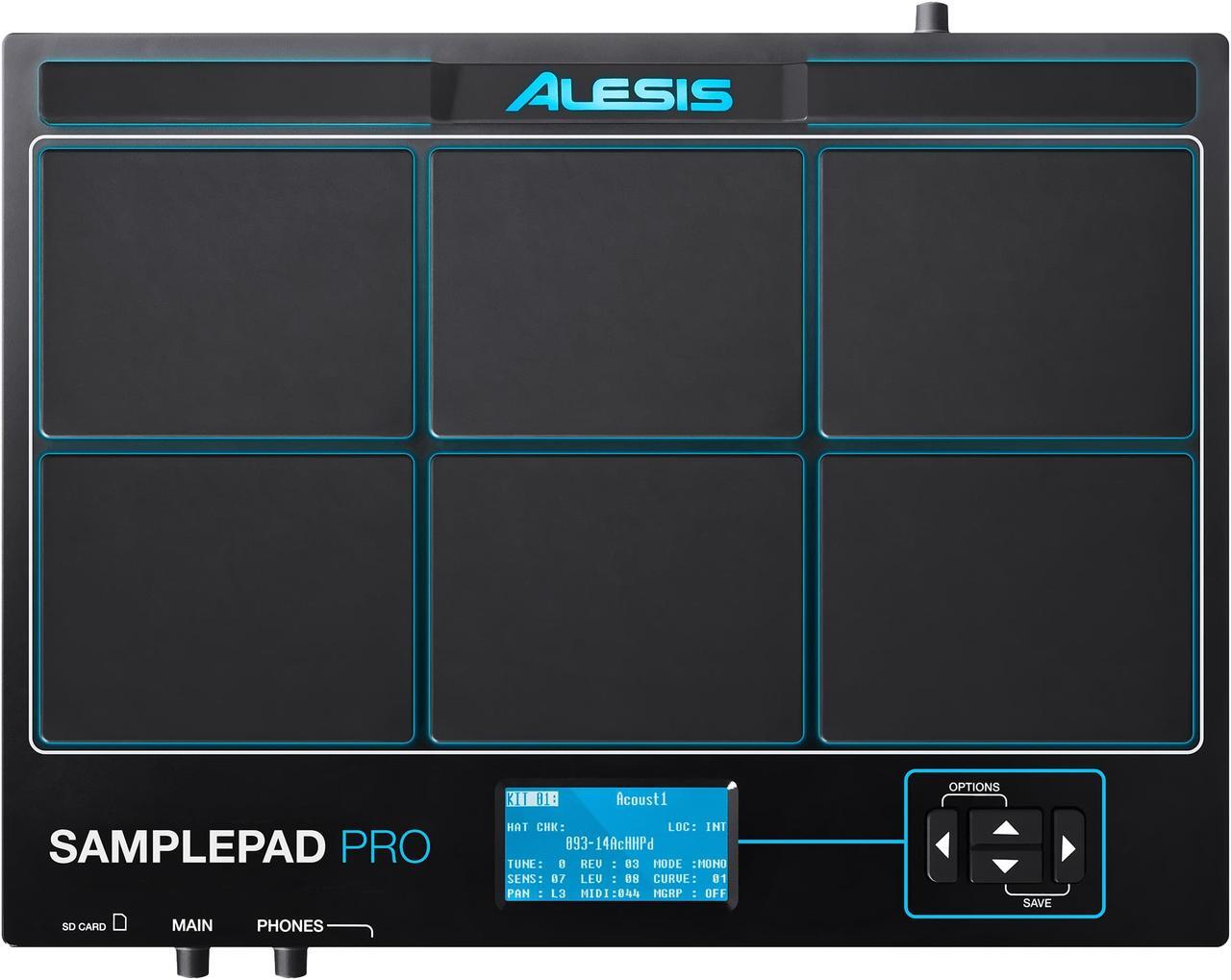 Alt view image 6 of 20 - Alesis Turbo Mesh Kit 7-Piece Electronic Drum Set
