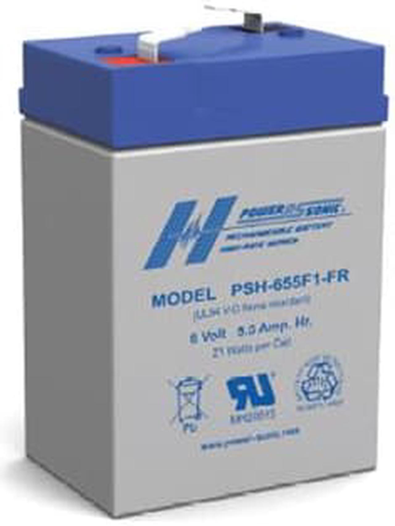 Main image of Power-Sonic PSH-655FR Sealed Lead Acid Battery