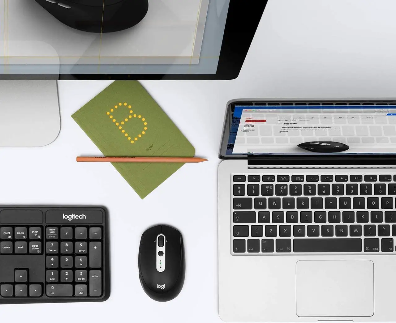 Alt view image 20 of 20 - Logitech M585 Multi-Device Wireless Mouse - Graphite