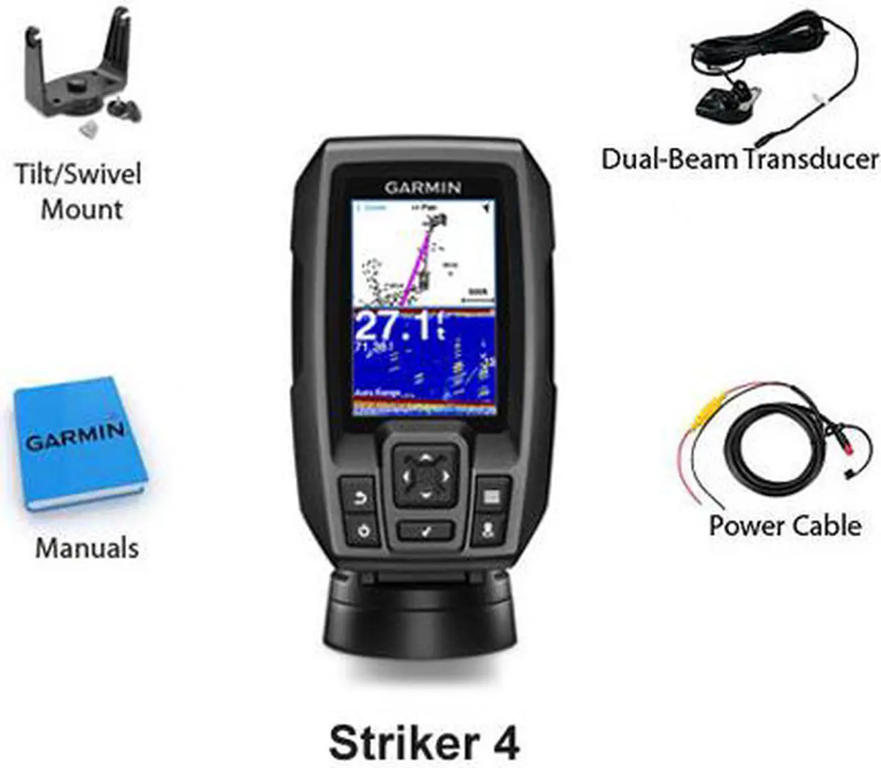 Alt view image 18 of 20 - GARMIN 010-01550-00 STRIKER(TM) 4 Fishfinder
