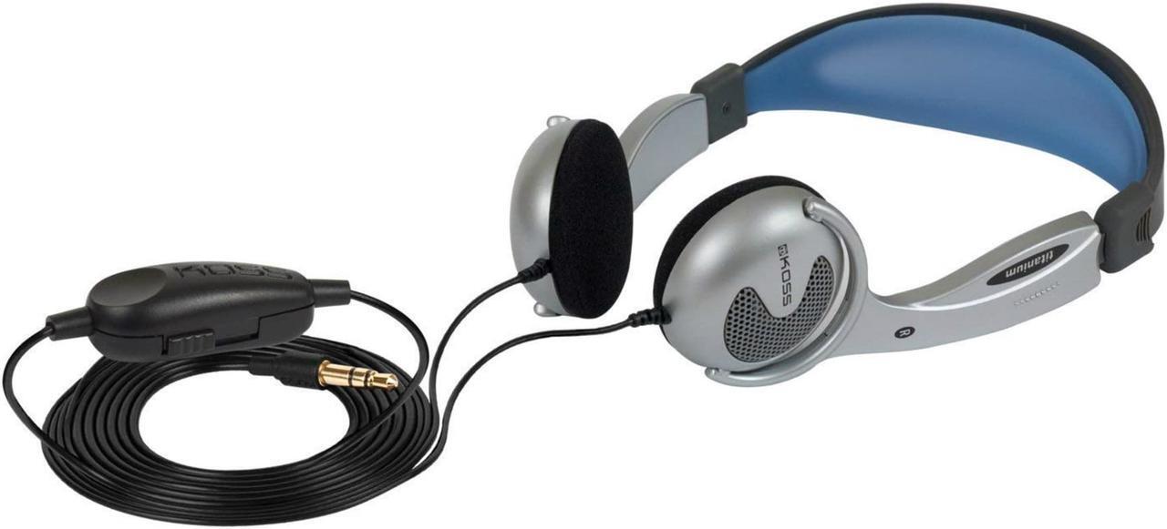 Alt view image 6 of 9 - Koss KTXPRO1 Koss KTXPRO1 Portable Stereophone - Stereo - Mini-phone - Wired - 60 Ohm - 15 Hz 25 kHz - Over-the-head - Binaural - Supra-aural - 4 ft Cable