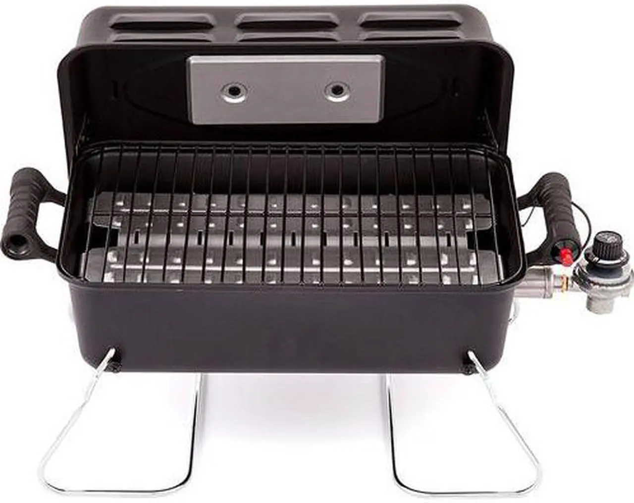 Alt view image 15 of 18 - Char-Broil 465620011 190 Sq Inch Cooking Area Portable Liquid Propane Gas Grill