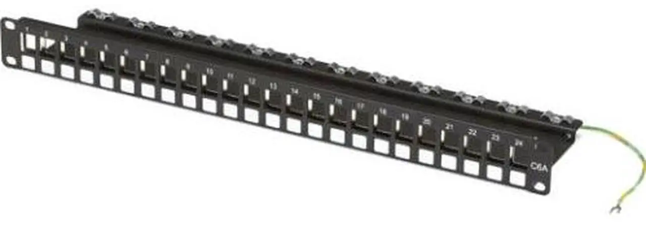Alt view image 9 of 9 - PATCH PANEL - CAT6A, 1U, 24-PORT, GSA, TAA, 45 DAY STANDARD RETURN POLICY