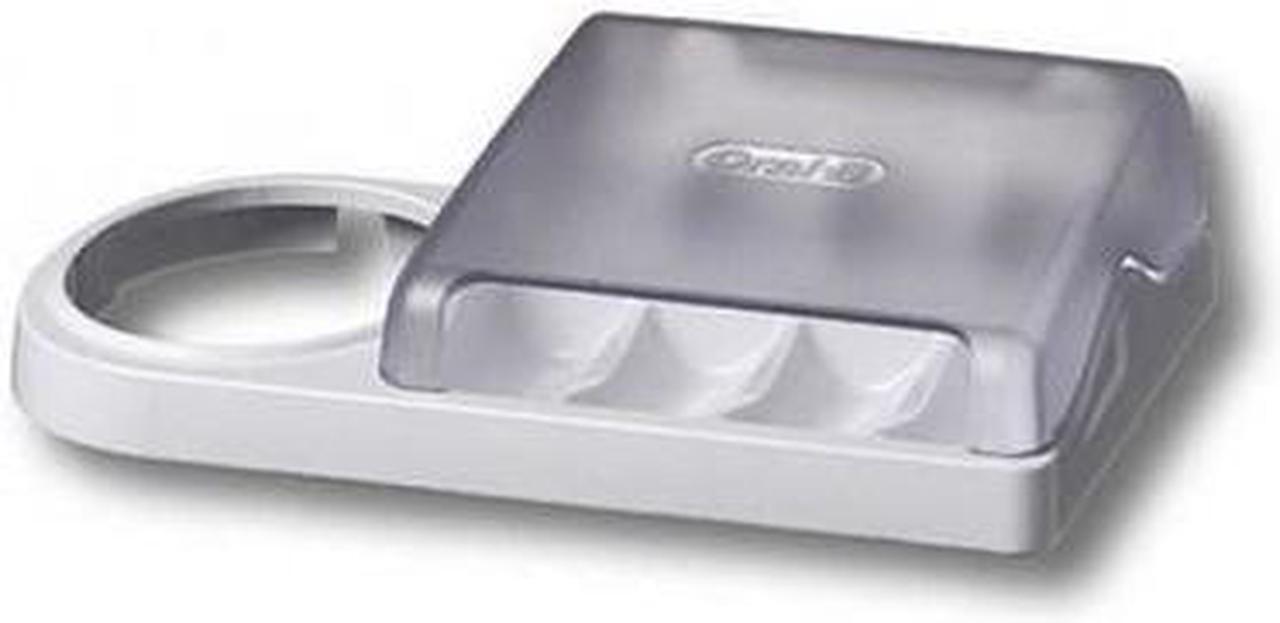 Alt view image 2 of 2 - Oral-B?Vitality Series Brush Head Storage Unit W/ Lift Cover?For Model Pro 5550