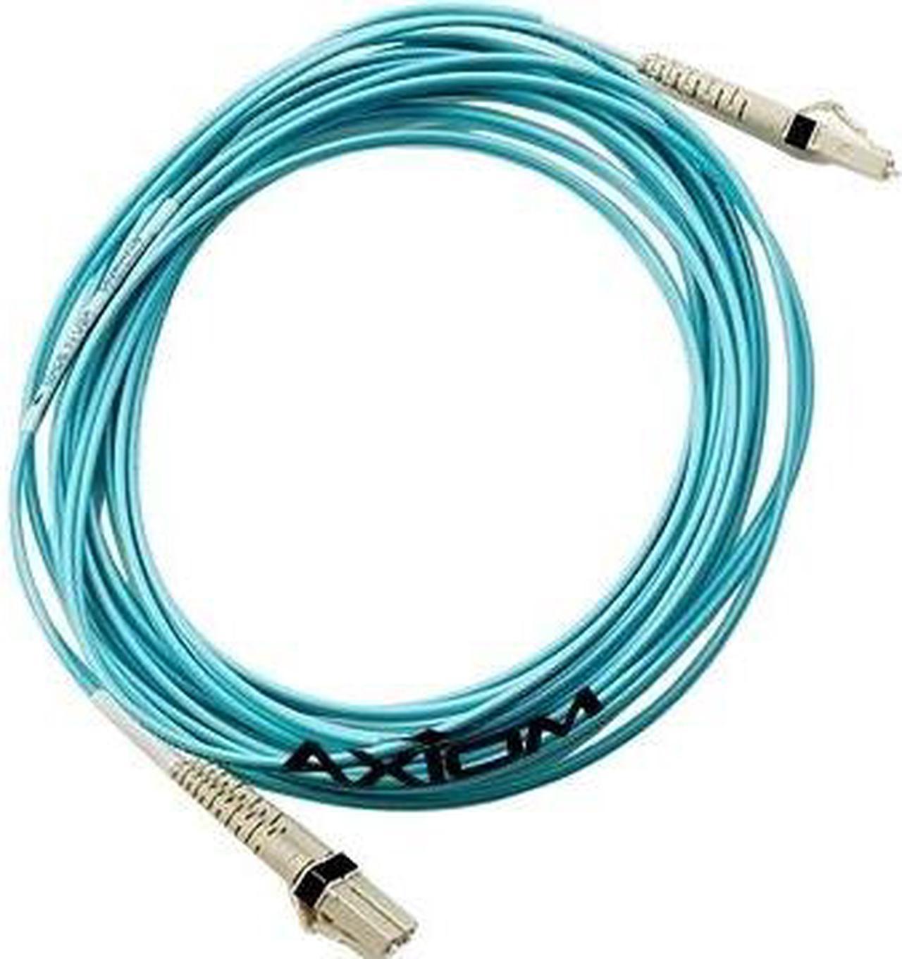 AXIOM LC/LC 10G MULTIMODE DUPLEX OM3 50/125 FIBER OPTIC CABLE 4M